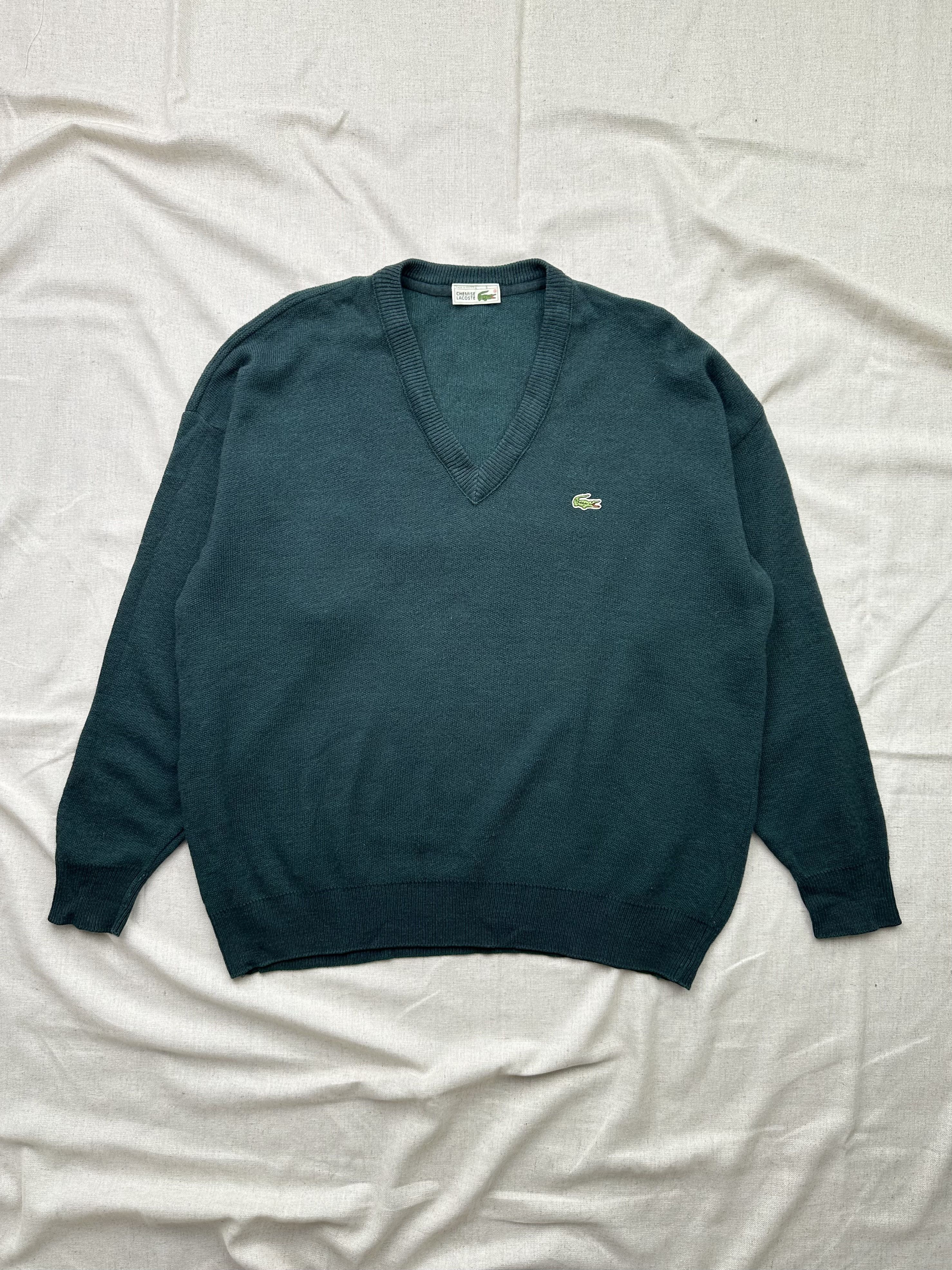 Lacoste Lacoste Vintage Sweater Size US XXL / EU 58 / 5 - 1 Thumbnail