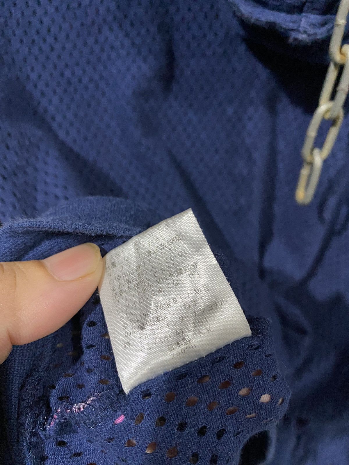 Angel Blue 1990s Angle Blue Mesh Pop Hoodie Size S / US 4 / IT 40 - 10 Thumbnail