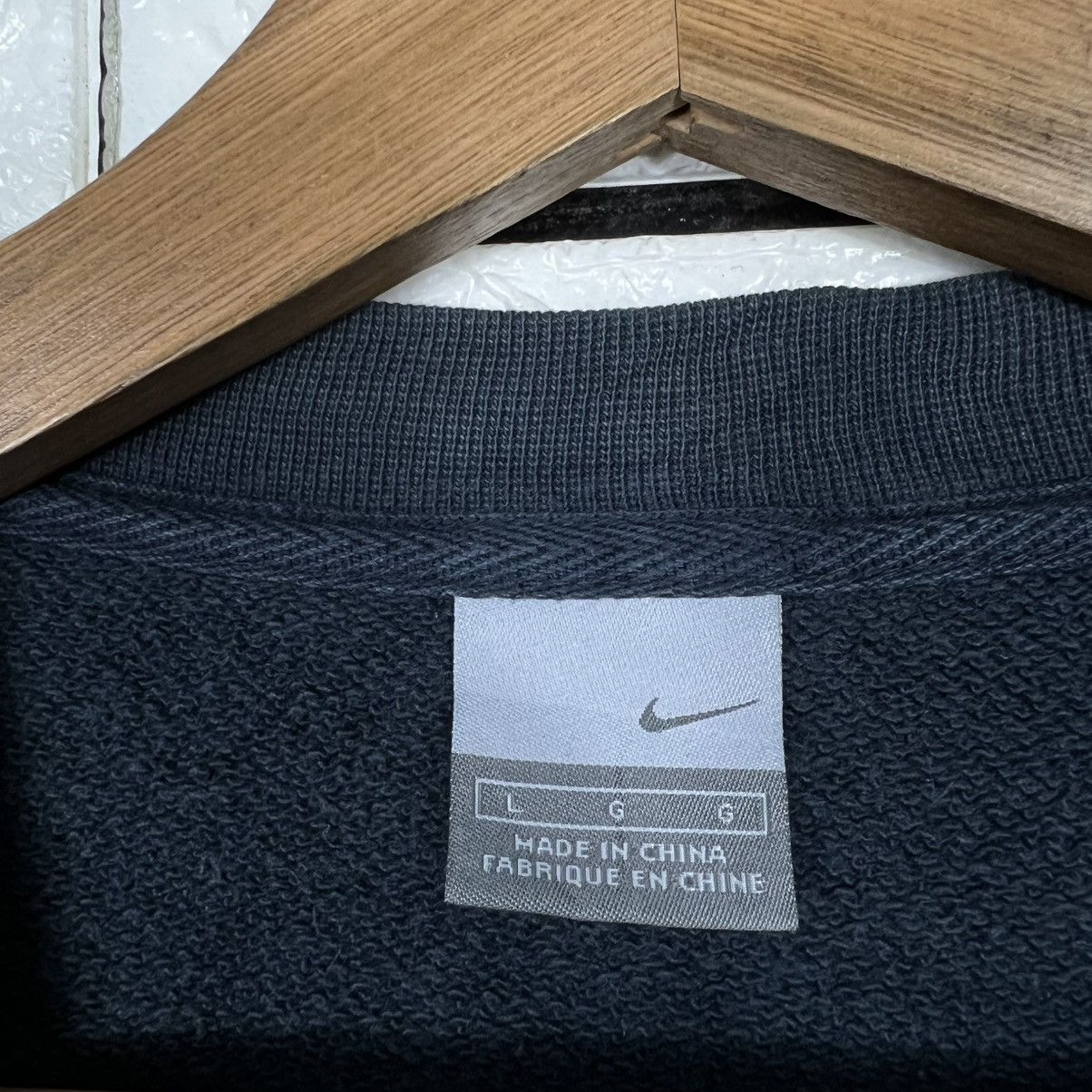 Nike NIKE X-Training Air Trainer 1 Big Logo Sweatshirt #4228-C193 Size US L / EU 52-54 / 3 - 14 Thumbnail