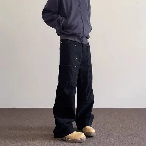 VIBE Street Vintage Workwear Casual Jeans Size US 34 / EU 50 - 4 Thumbnail