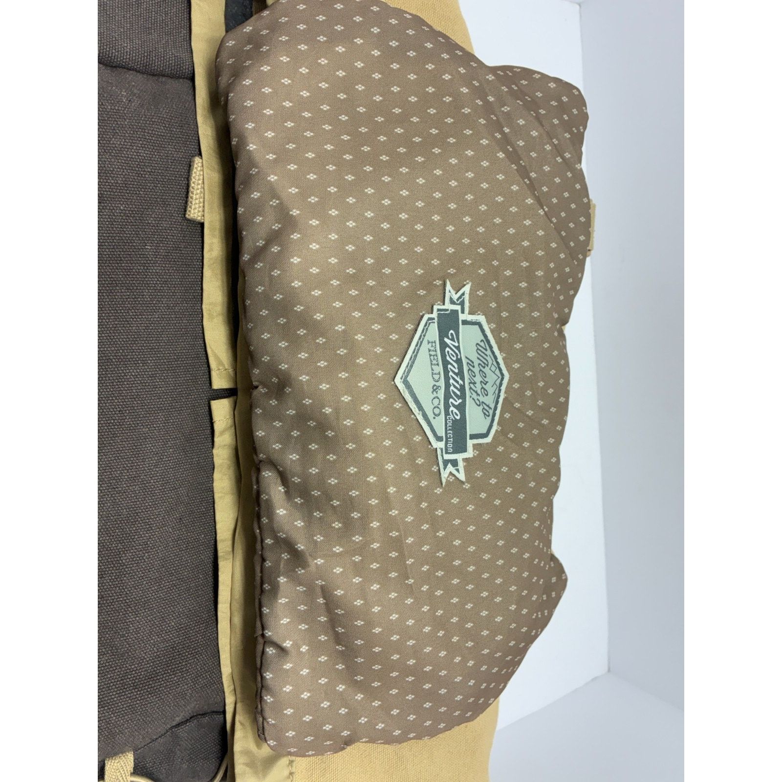Other Leeds Canvas Laptop Backpack Tan Gray GenSend SEND Relief Size ONE SIZE - 6 Thumbnail
