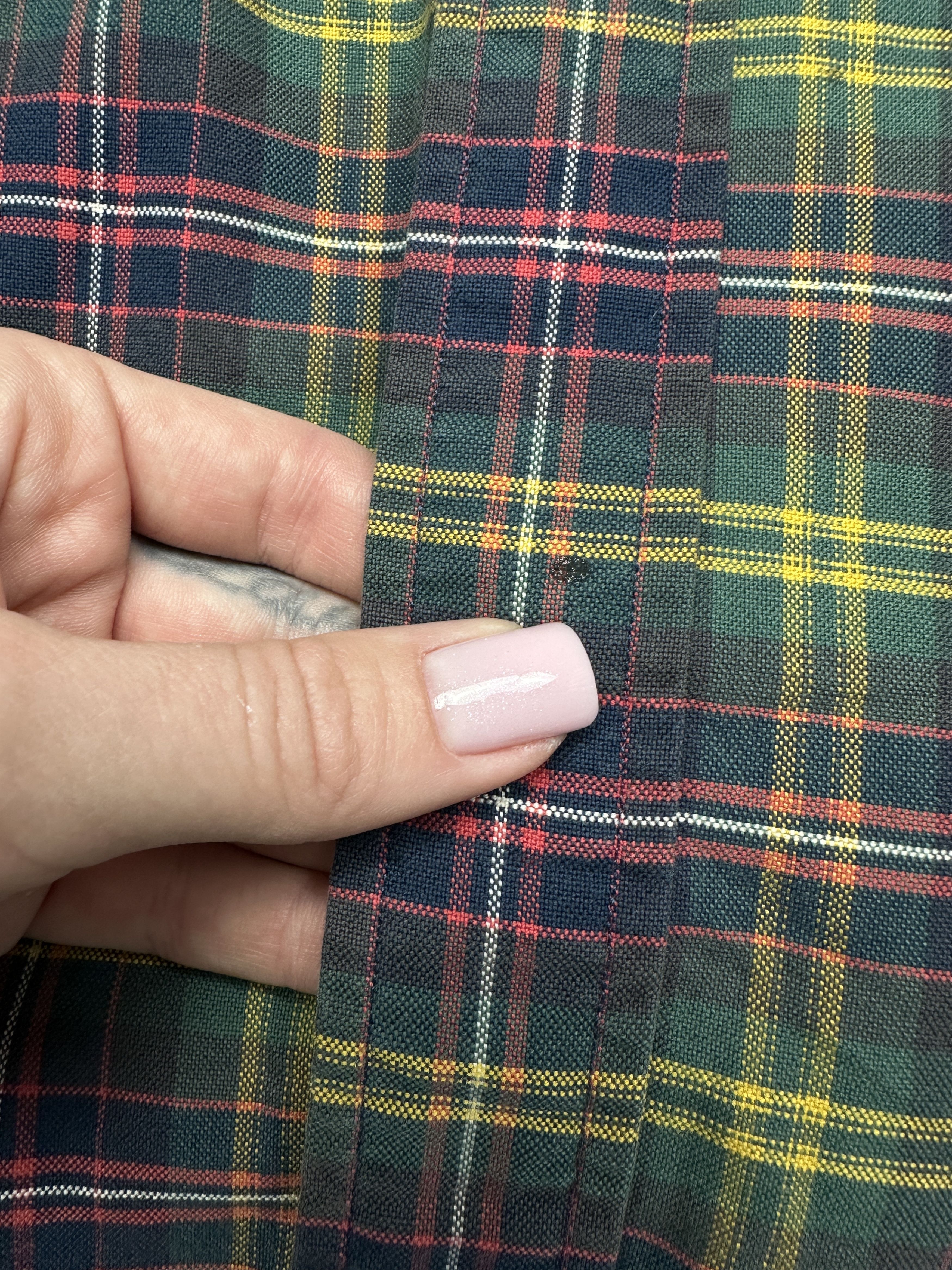 Polo Ralph Lauren Polo Ralph Lauren Mens Long Sleeve Plaid Shirt Size US S / EU 44-46 / 1 - 8 Thumbnail