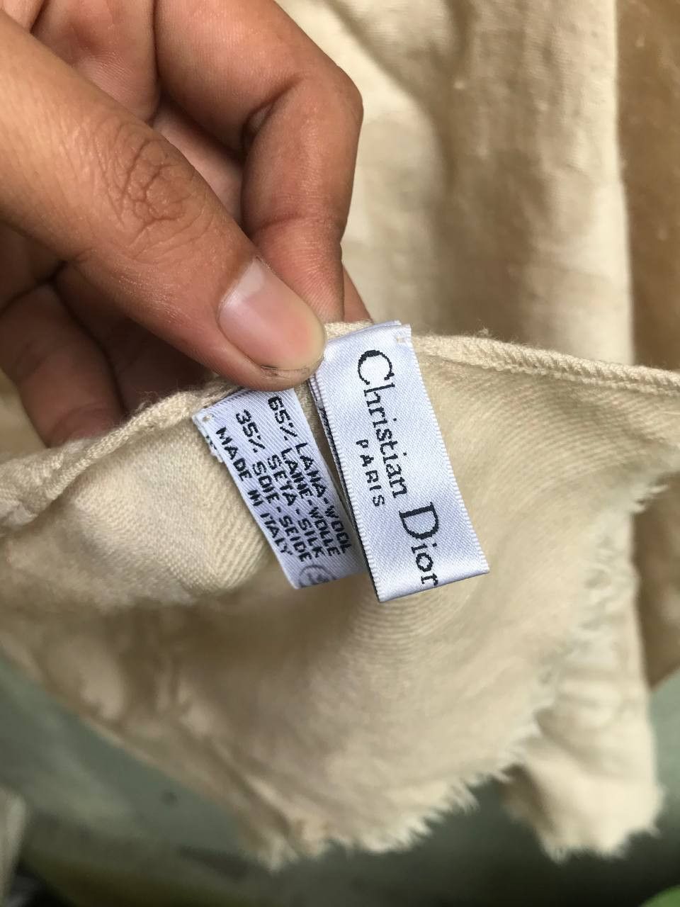 Christian Dior Monsieur Christian Dior Monogram Mafla Size ONE SIZE - 3 Thumbnail