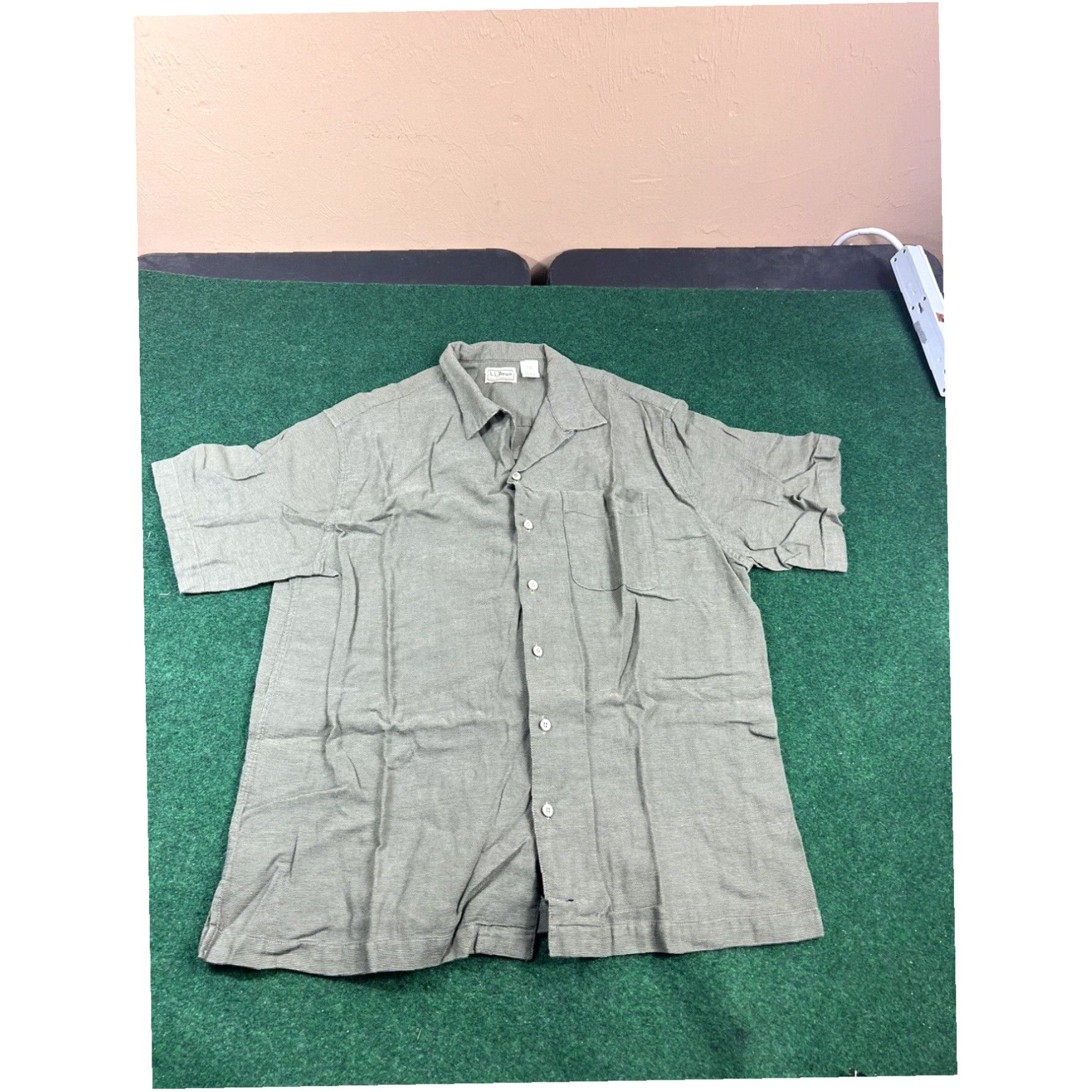 Vintage LL Bean Hiking Outdoor Shirt Men's Large Regular Size US L / EU 52-54 / 3 - 1 Thumbnail