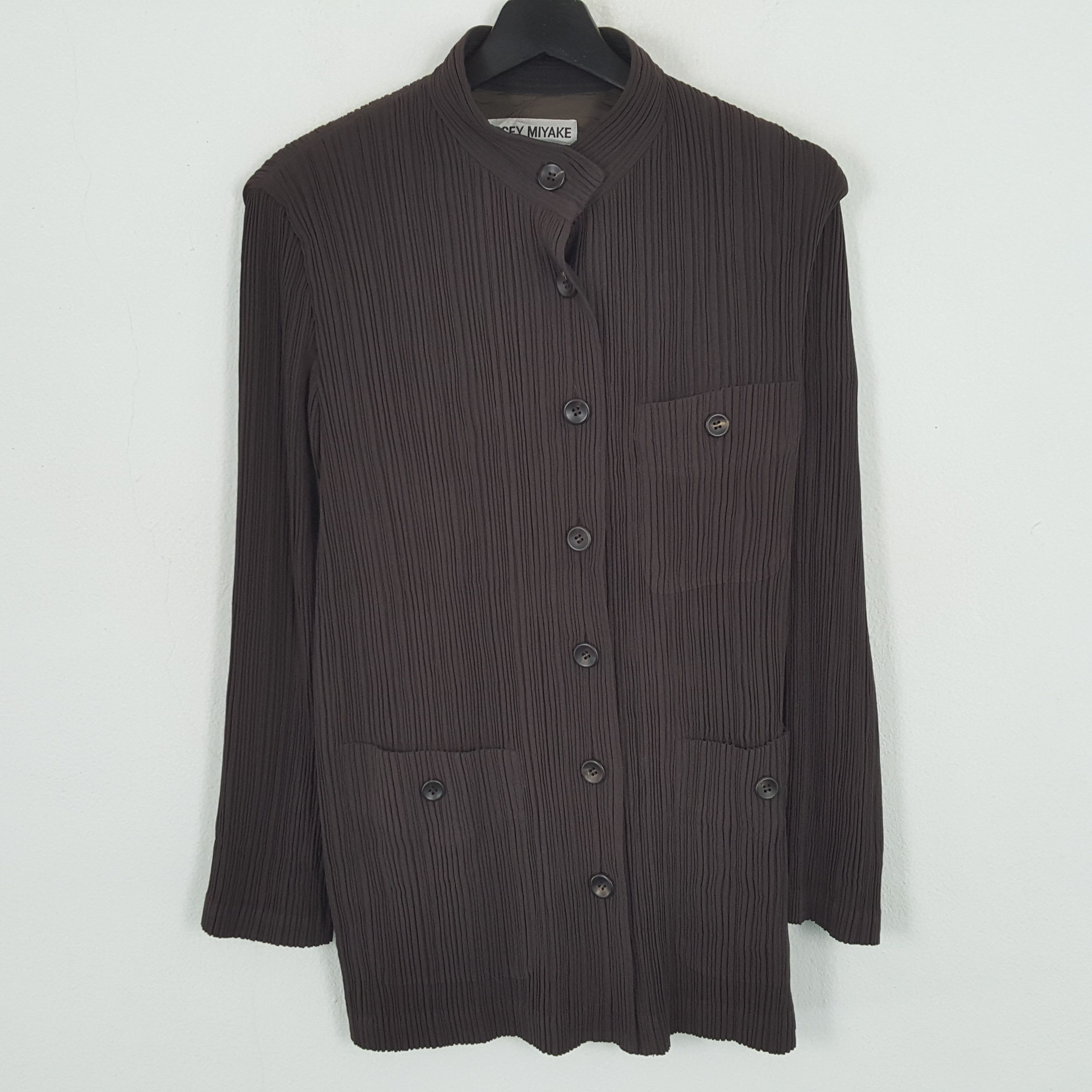 Designer × Issey Miyake × Vintage ISSEY MIYAKE Japanese Designer Fashion Style Jacket Size M / US 6-8 / IT 42-44 - 1 Thumbnail