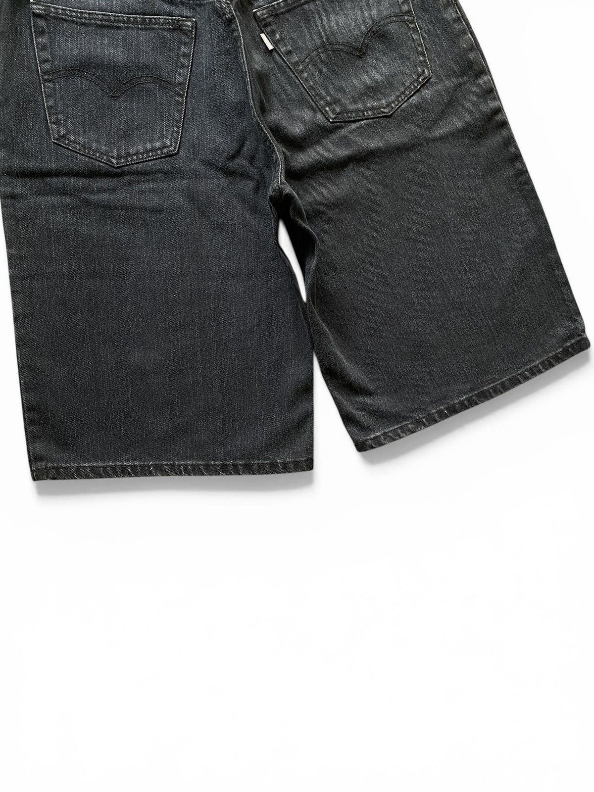 Levi's Vintage 1990’s Levis Silvertab Baggy Jorts Black Size US 28 / EU 44 - 6 Thumbnail