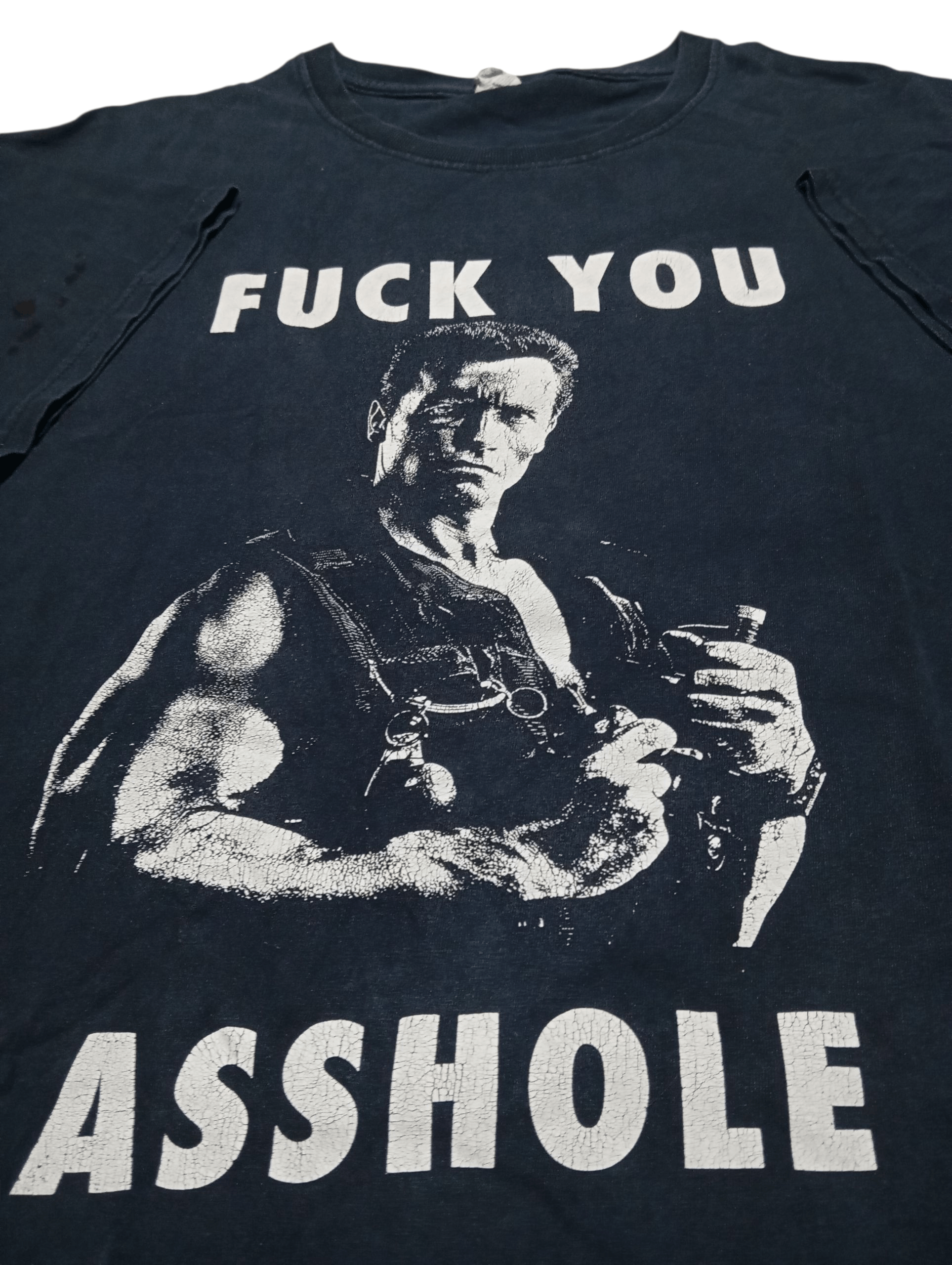 Fruit Of The Loom Arnold Shawarznegger Predator Movie Tee Size US L / EU 52-54 / 3 - 3 Thumbnail
