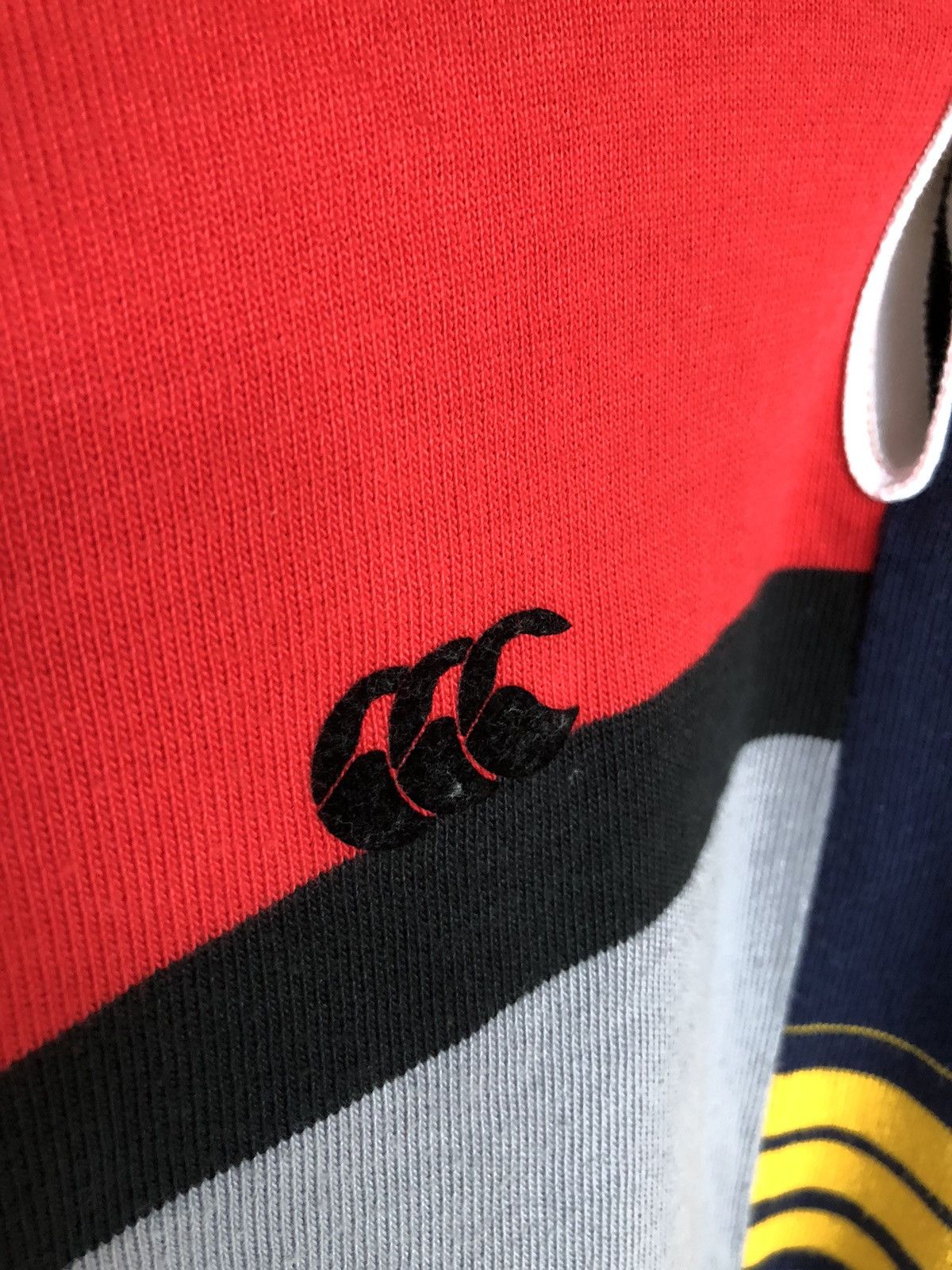Canterbury of New Zealand Vintage Canterbury Rugby Ugly Colour Long Sleeve Size US L / EU 52-54 / 3 - 7 Thumbnail