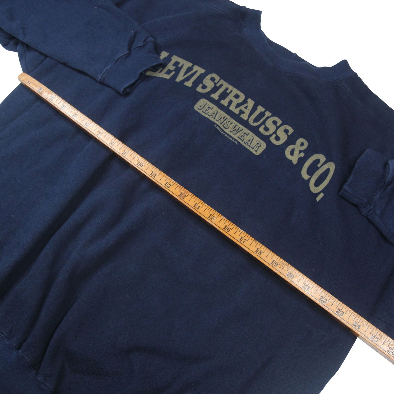 Levi's × Vintage Vintage Levis Strauss Spellout Sweatshirt Size US XL / EU 56 / 4 - 5 Thumbnail