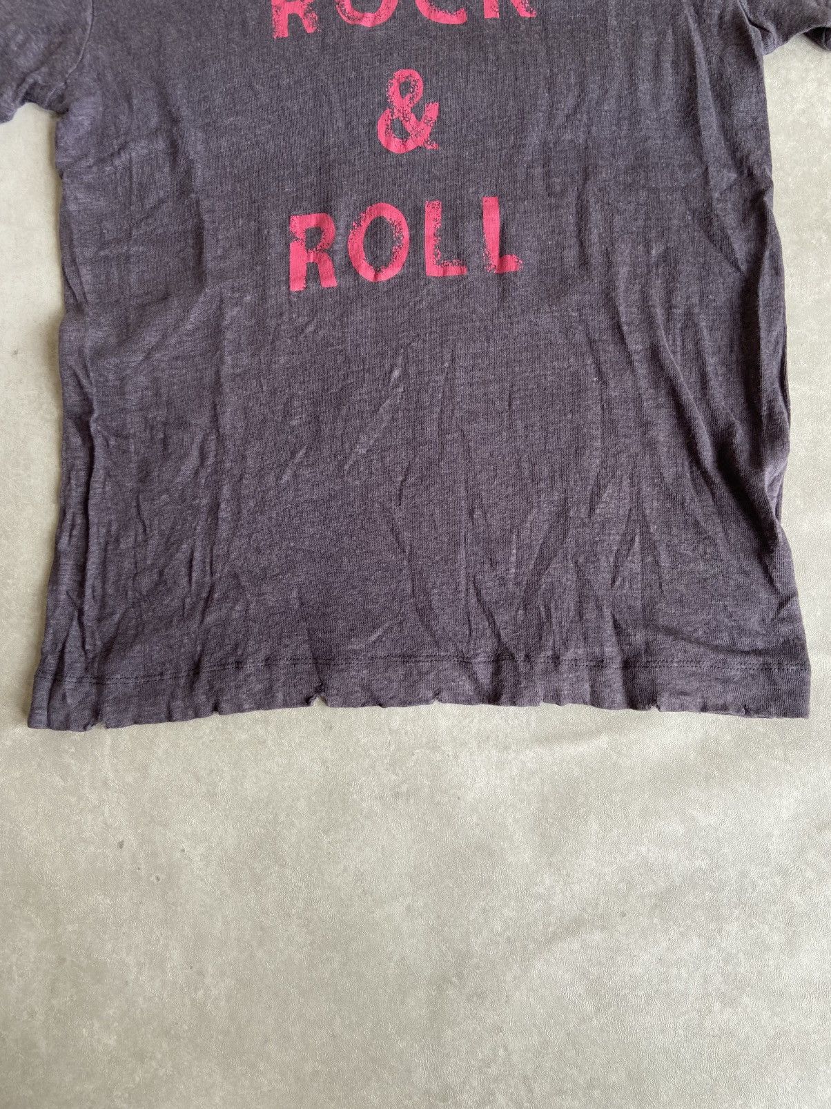 If Six Was Nine × Le Grande Bleu (L.G.B.) × Zadig & Voltaire Zadig&Voltaire "Rock N Roll" Tshirt Size US S / EU 44-46 / 1 - 6 Thumbnail