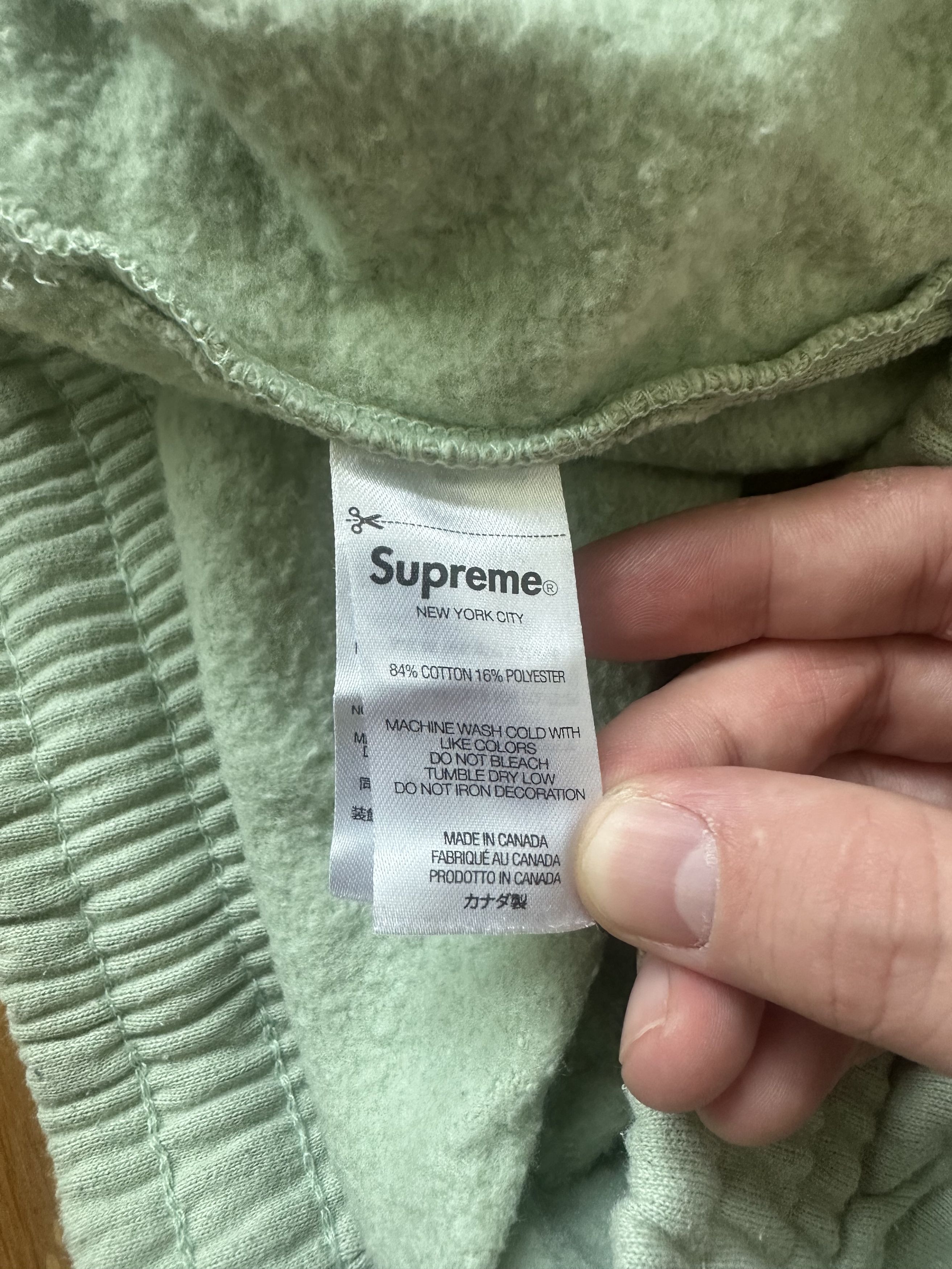 Supreme Supreme Fleece Sweatpants - Mint Green Size US 32 / EU 48 - 4 Thumbnail