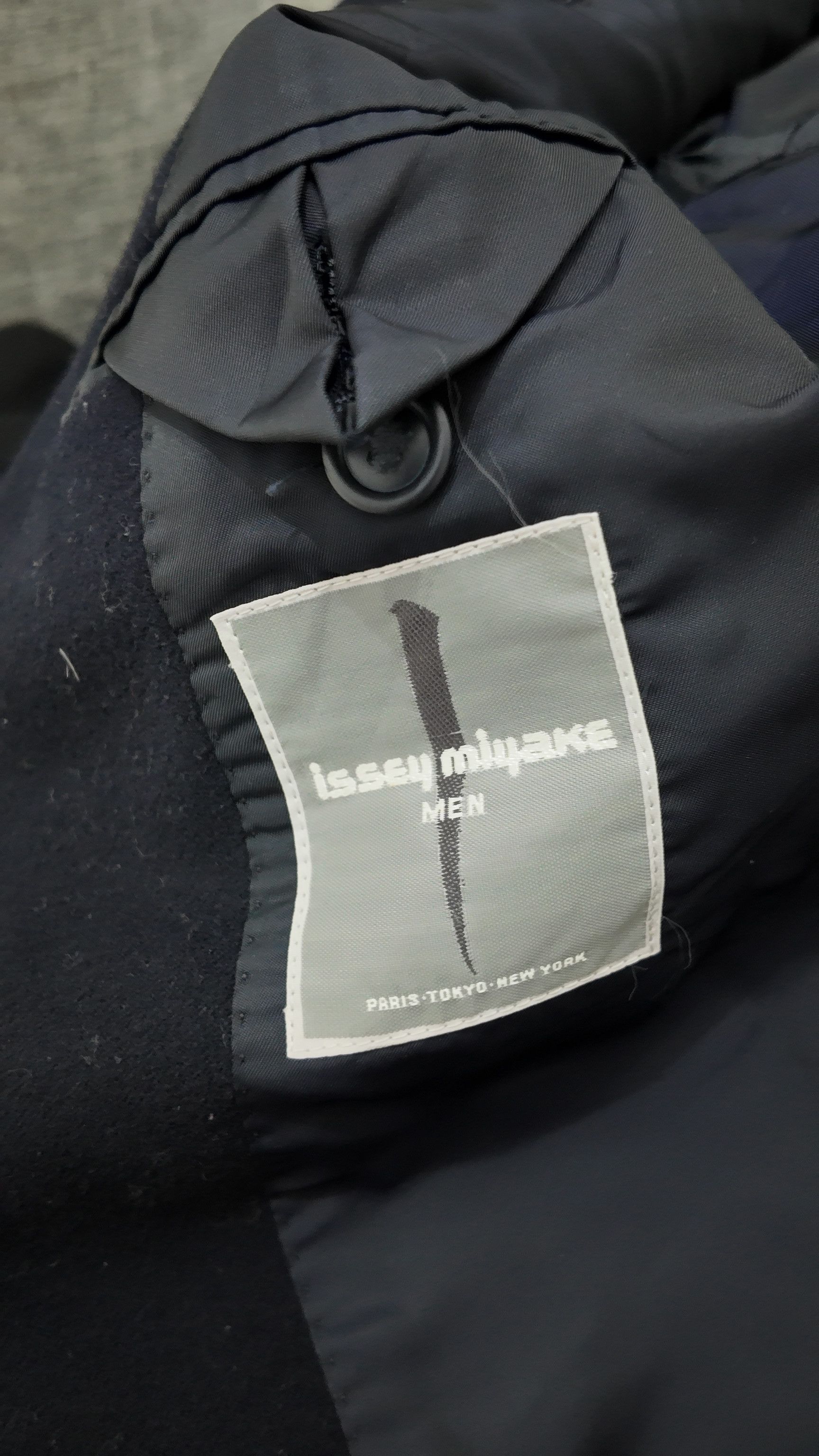 Issey Miyake × Japanese Brand 80s Issey miyake double Size 40R - 2 Thumbnail