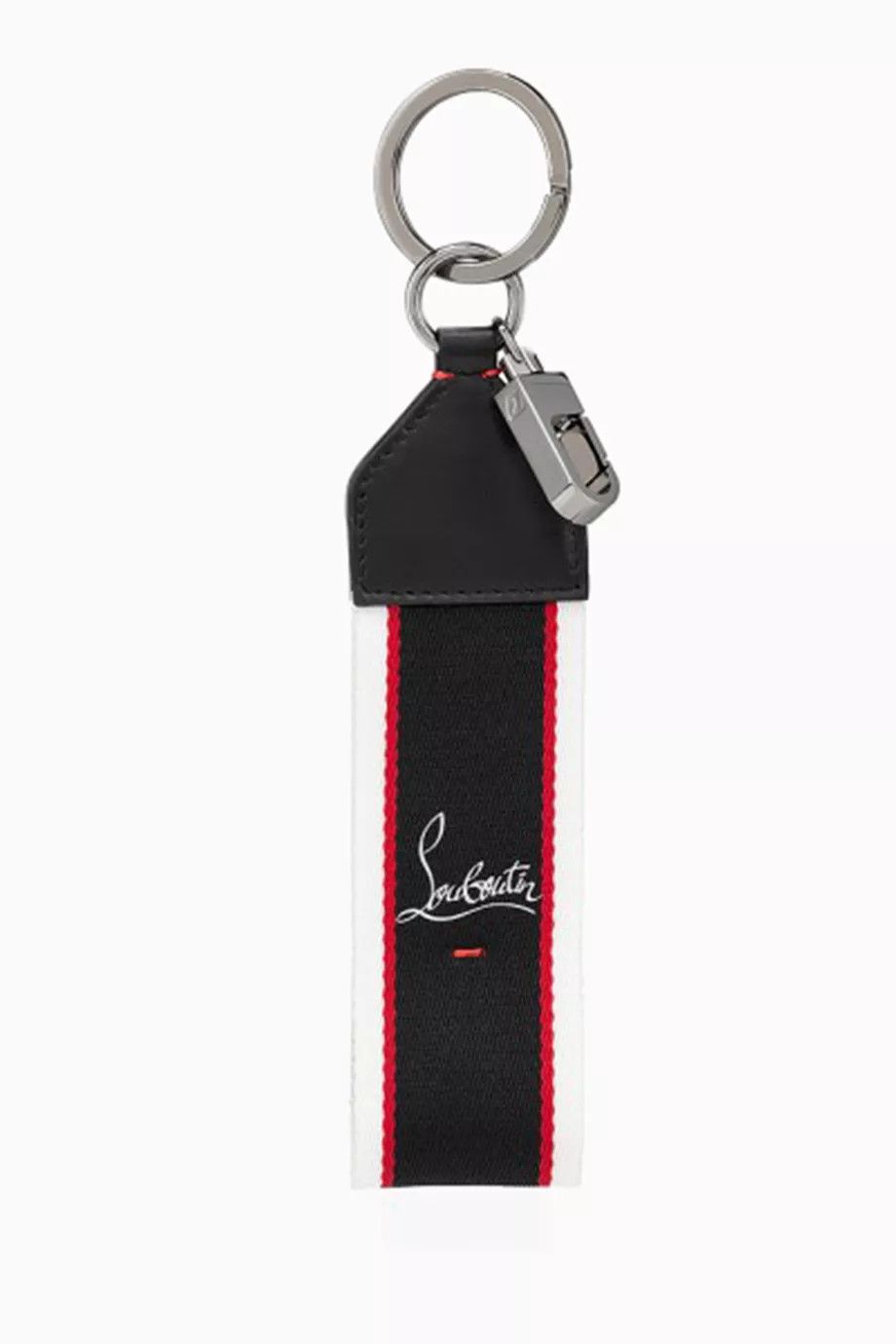 Christian Louboutin o1s1wg110225 Size: OS/Key Ring in Black Size ONE SIZE - 1 Thumbnail
