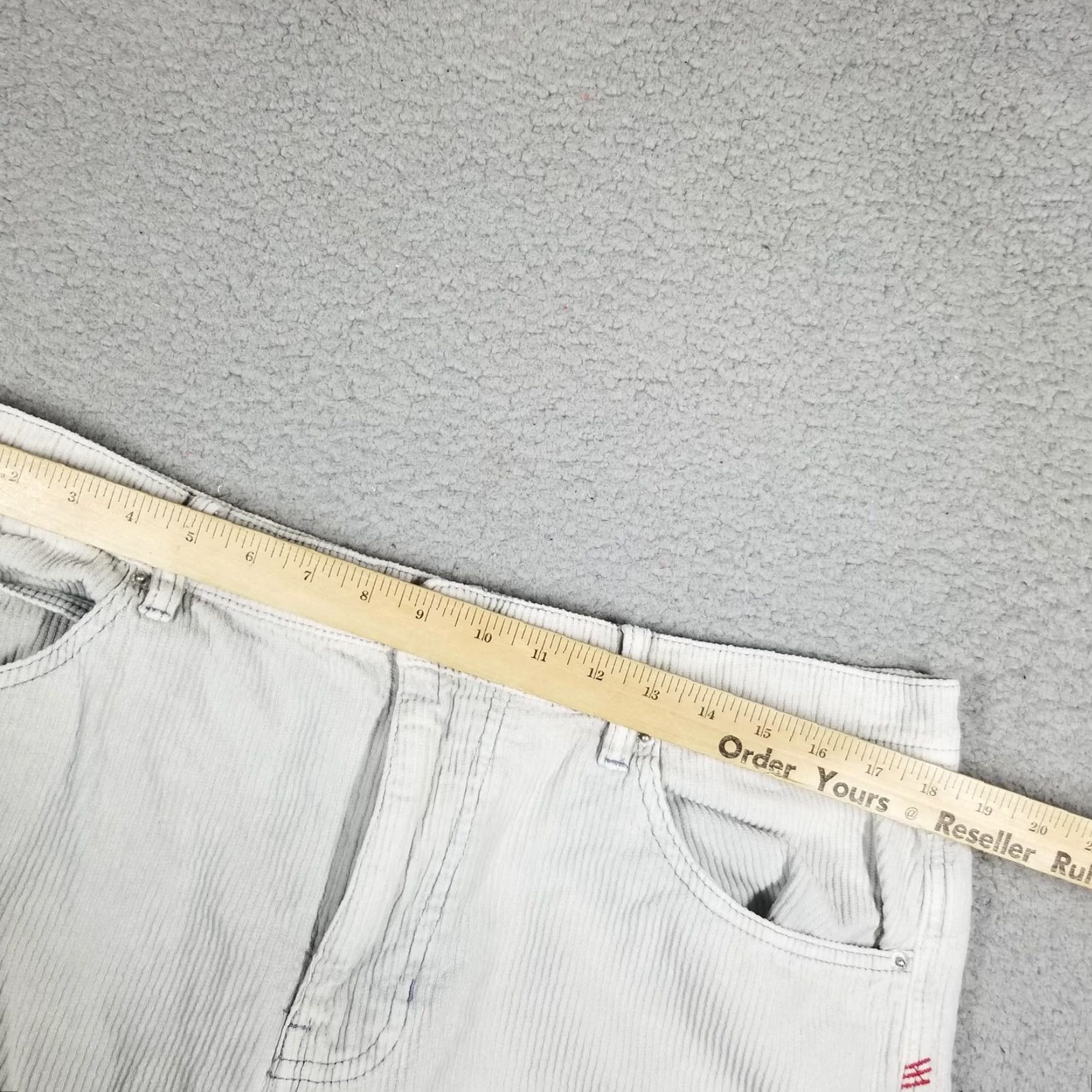 Bdg BDG Corduroy Carpenter Pants 36 Light Gray Utility Workwear Mens Size US 36 / EU 52 - 5 Thumbnail