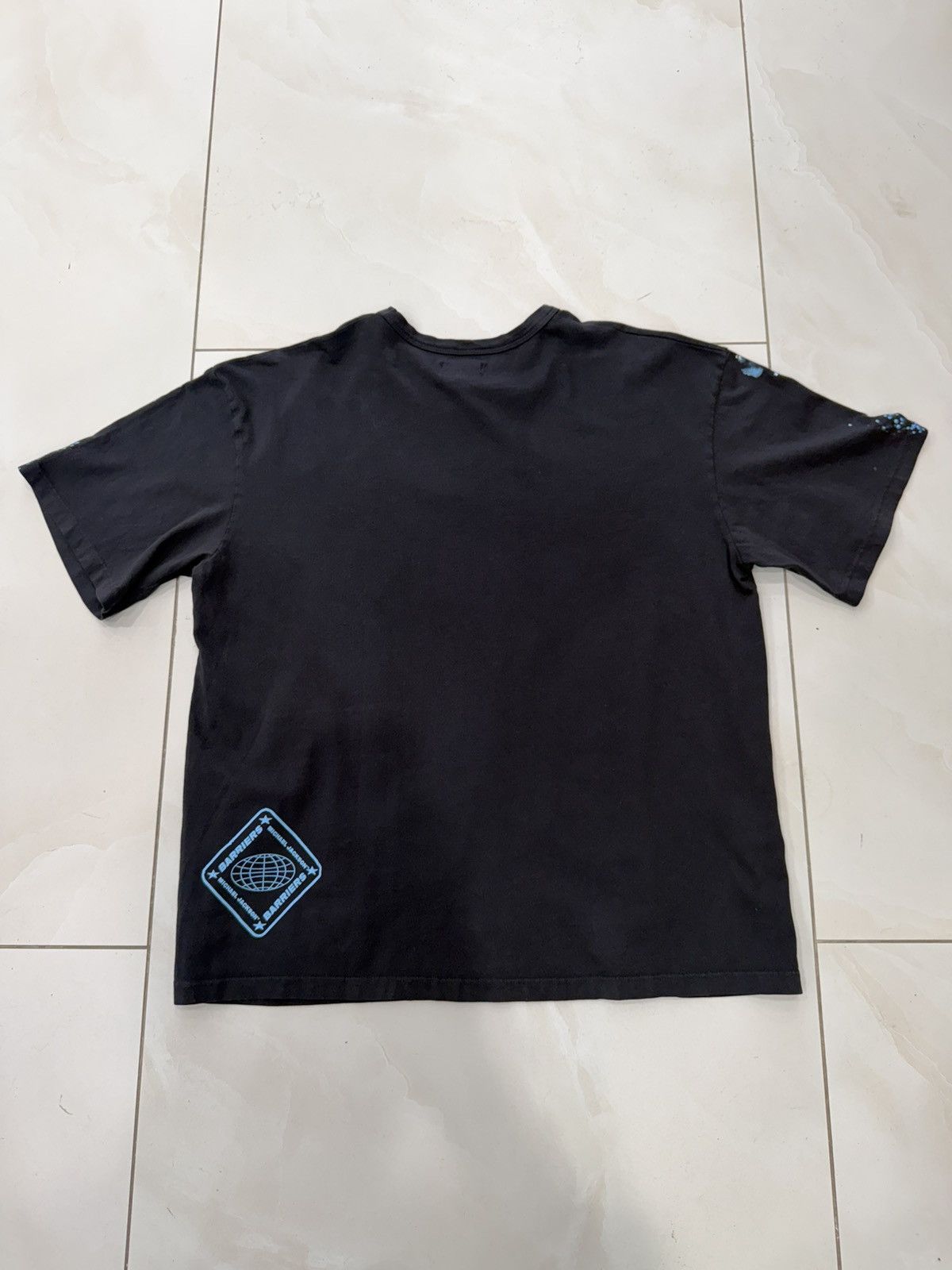 Barriers New Barriers Michael Jackson Concert Tee "Black" Sz. Medium Size US M / EU 48-50 / 2 - 2 Thumbnail