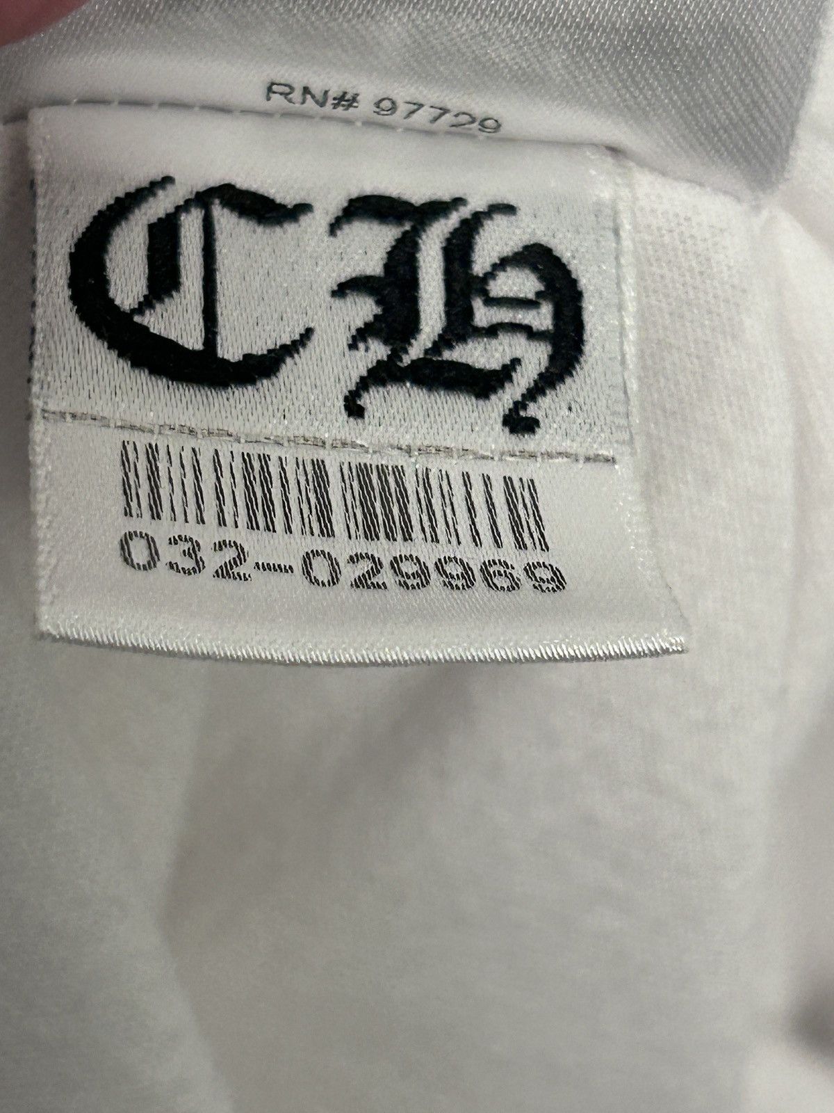 Chrome Hearts Chrome Hearts Vegas Exclusive short sleeve Tee white M Size US M / EU 48-50 / 2 - 10 Thumbnail