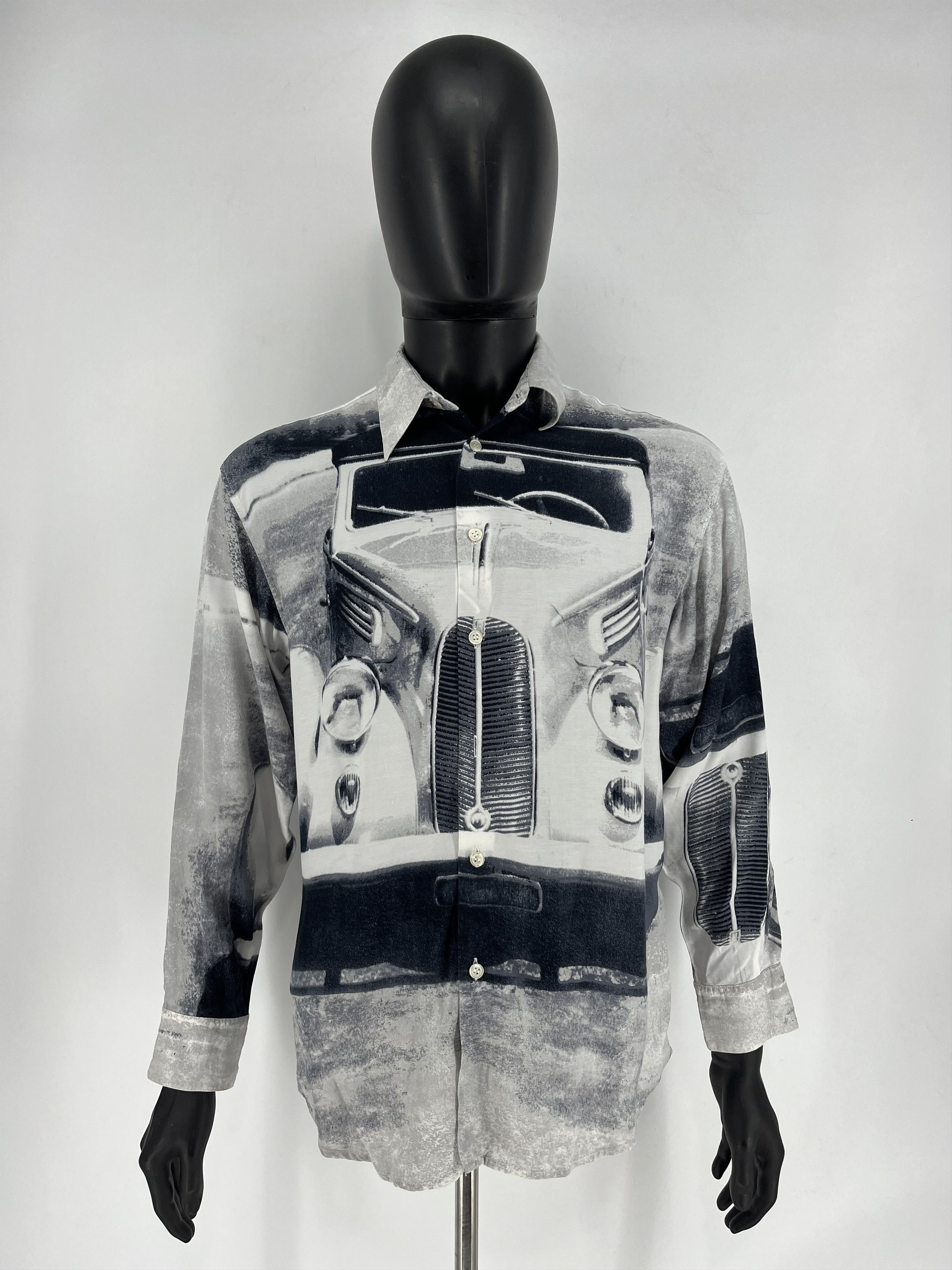 Band Tees × Vintage Vintage Art Y2K 90s Hawaiian Horse Shirt Retro Auto Travis Size US M / EU 48-50 / 2 - 2 Thumbnail