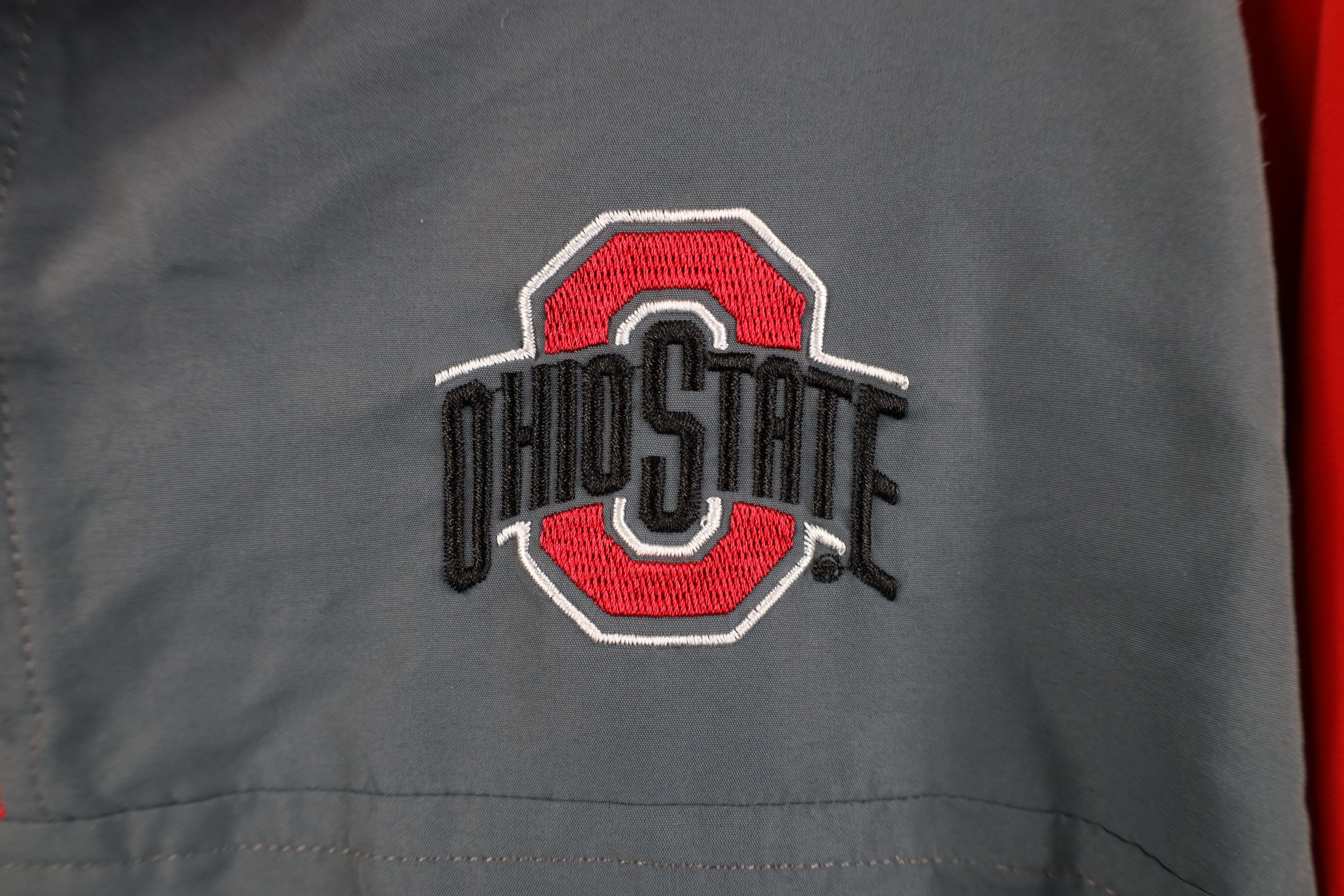 Vintage Vintage 90s Y2K Ohio State University Windbreaker Jacket Size US XL / EU 56 / 4 - 4 Thumbnail