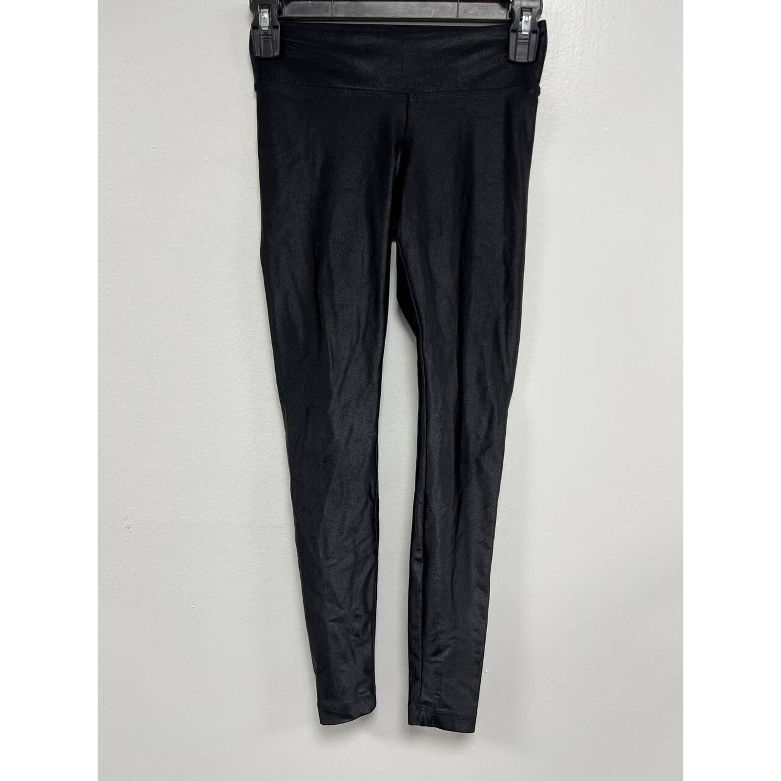 & Other Stories KORAL Women Lustrous High Rise Leggings Black Size S A000443 Size 34" / US 12 / IT 48 - 3 Thumbnail