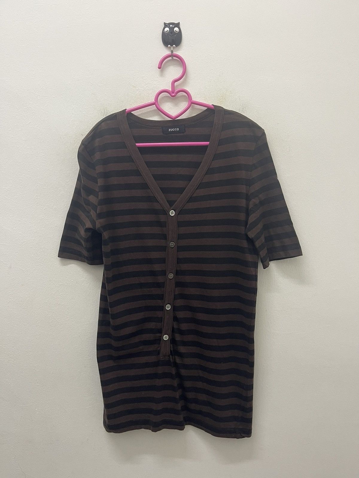 CABANE de ZUCCa Rare Vintage ZUCCA 5 Button Striped Made in Japan Size M / US 6-8 / IT 42-44 - 1 Thumbnail