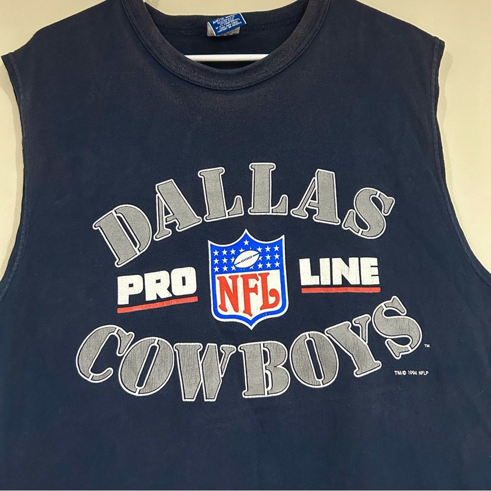 Champion Vintage Champion 1994 Dallas Cowboys Sleeveless Shirt Size US L / EU 52-54 / 3 - 2 Thumbnail