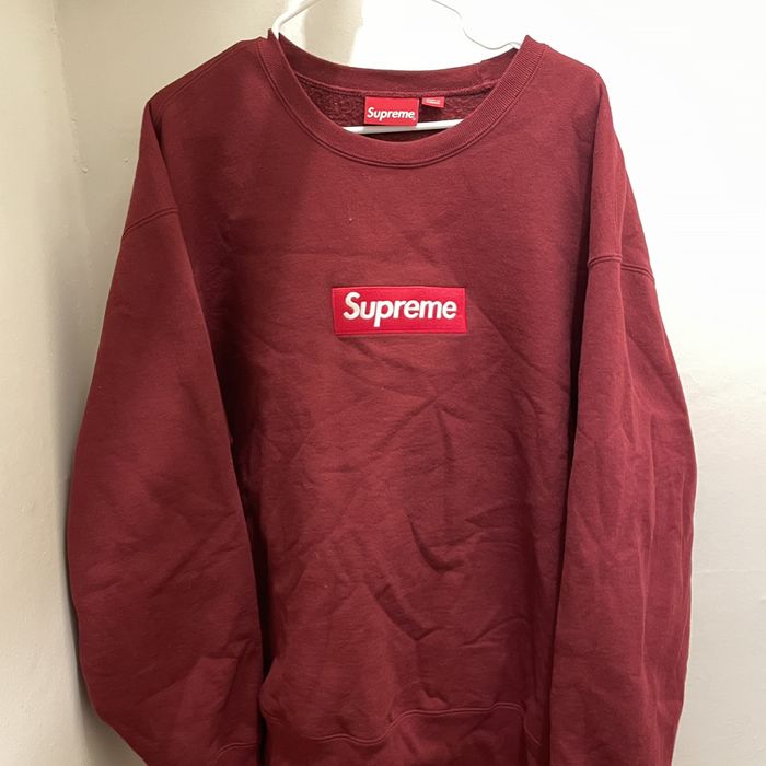 Supreme Supreme Box Logo Crewneck (FW22) | Grailed