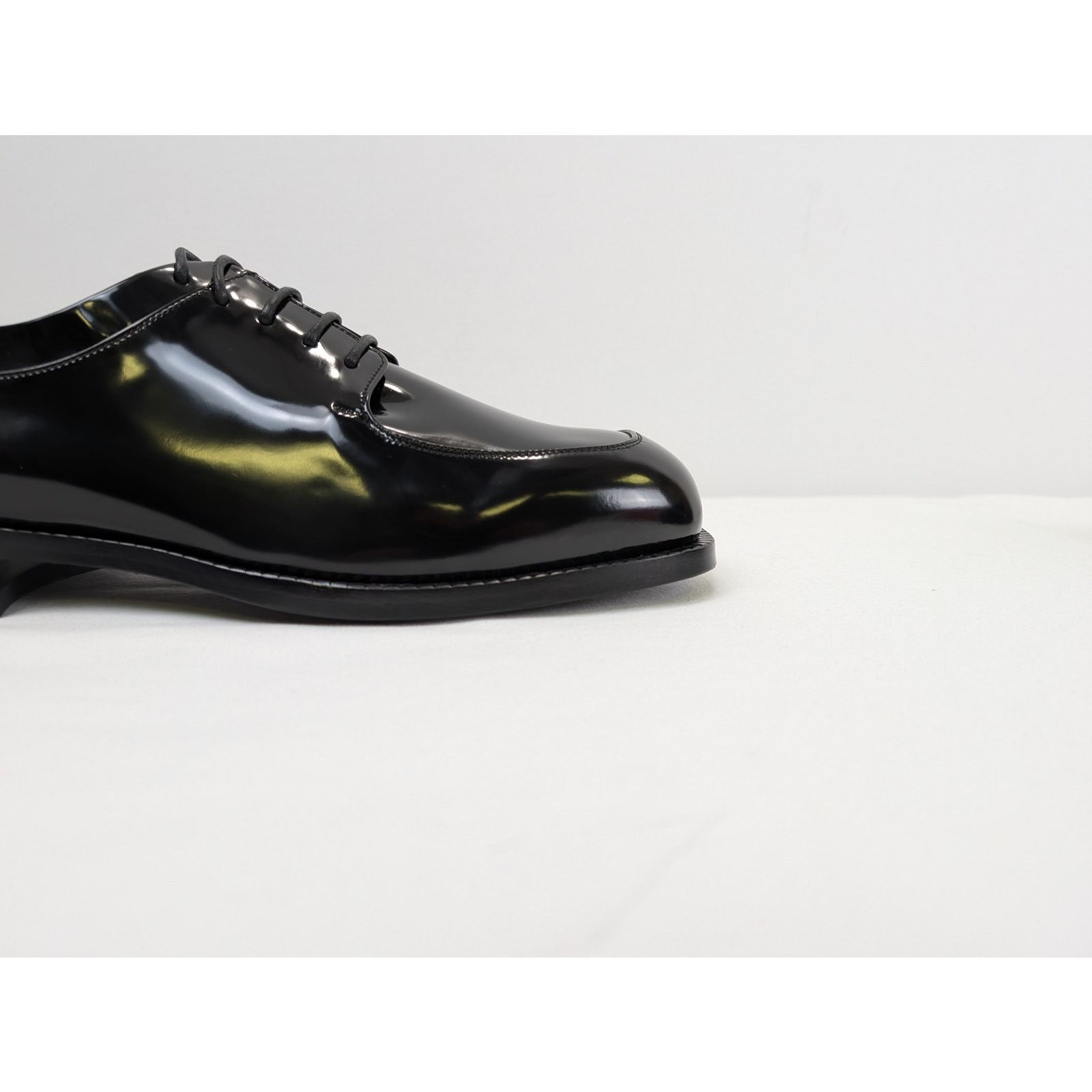 Salvatore Ferragamo o1rshd1 Nero Skin Dinamic Leather Shoe Boots in Noir Size US 10 / EU 43 - 4 Thumbnail
