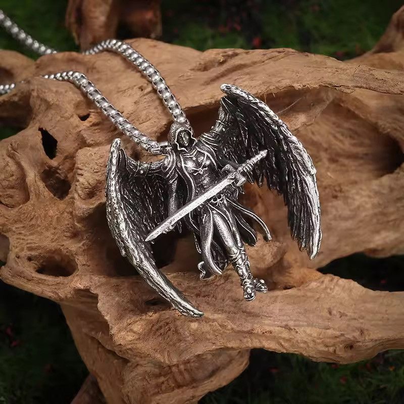 Vintage Warrior Wings Necklace Size ONE SIZE - 3 Thumbnail