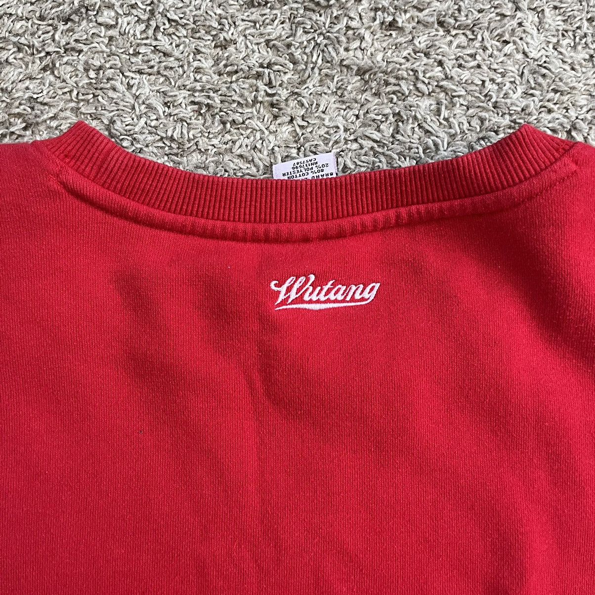Wu-Tang Clan 🔴Wu-Tang Sweater Size 3XL CREAM Red Crewneck Raekwon WuWear Size US XXL / EU 58 / 5 - 8 Thumbnail