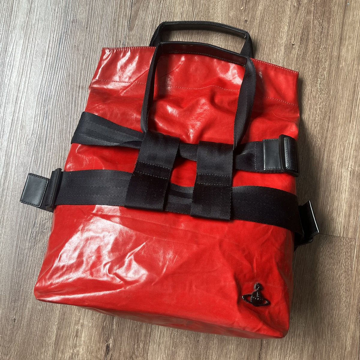Vivienne Westwood Vivienne Westwood Strapped Leather Bag Size ONE SIZE - 3 Thumbnail