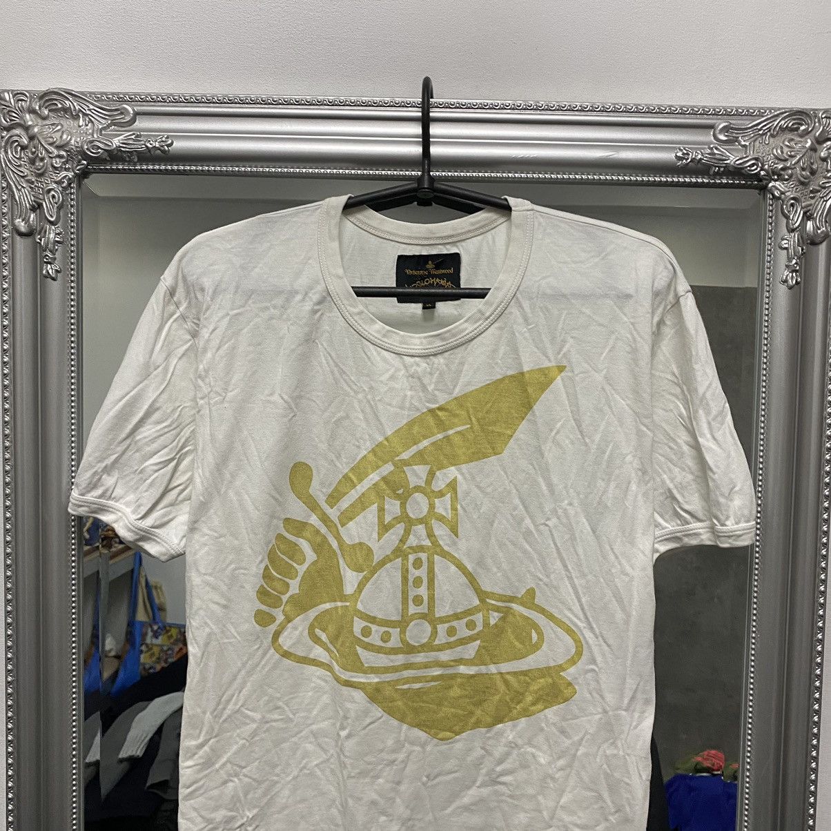 Vivienne Westwood Vivienne Westwood T-Shirt Big Logo anglomania Size US XL / EU 56 / 4 - 2 Thumbnail