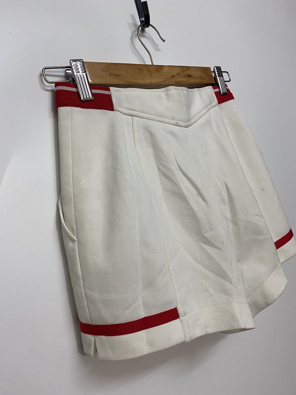 Japanese Brand × Vintage VINTAGE Yonex Tennis Shorts White Wimbledon Sports Japan Size 24" / US 00 / IT 34 - 6 Thumbnail