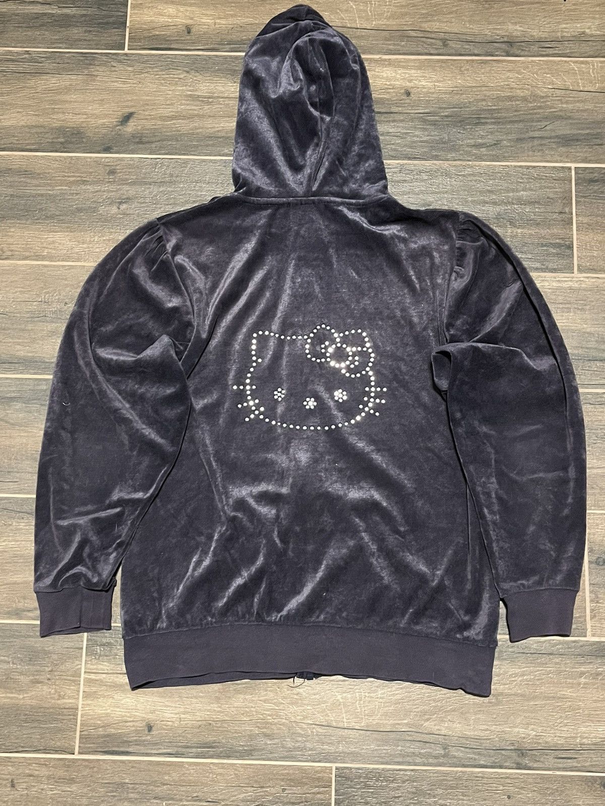 Japanese Brand × Vintage Hello Kitty Zip Hoodie Vintage Size M / US 6-8 / IT 42-44 - 1 Thumbnail