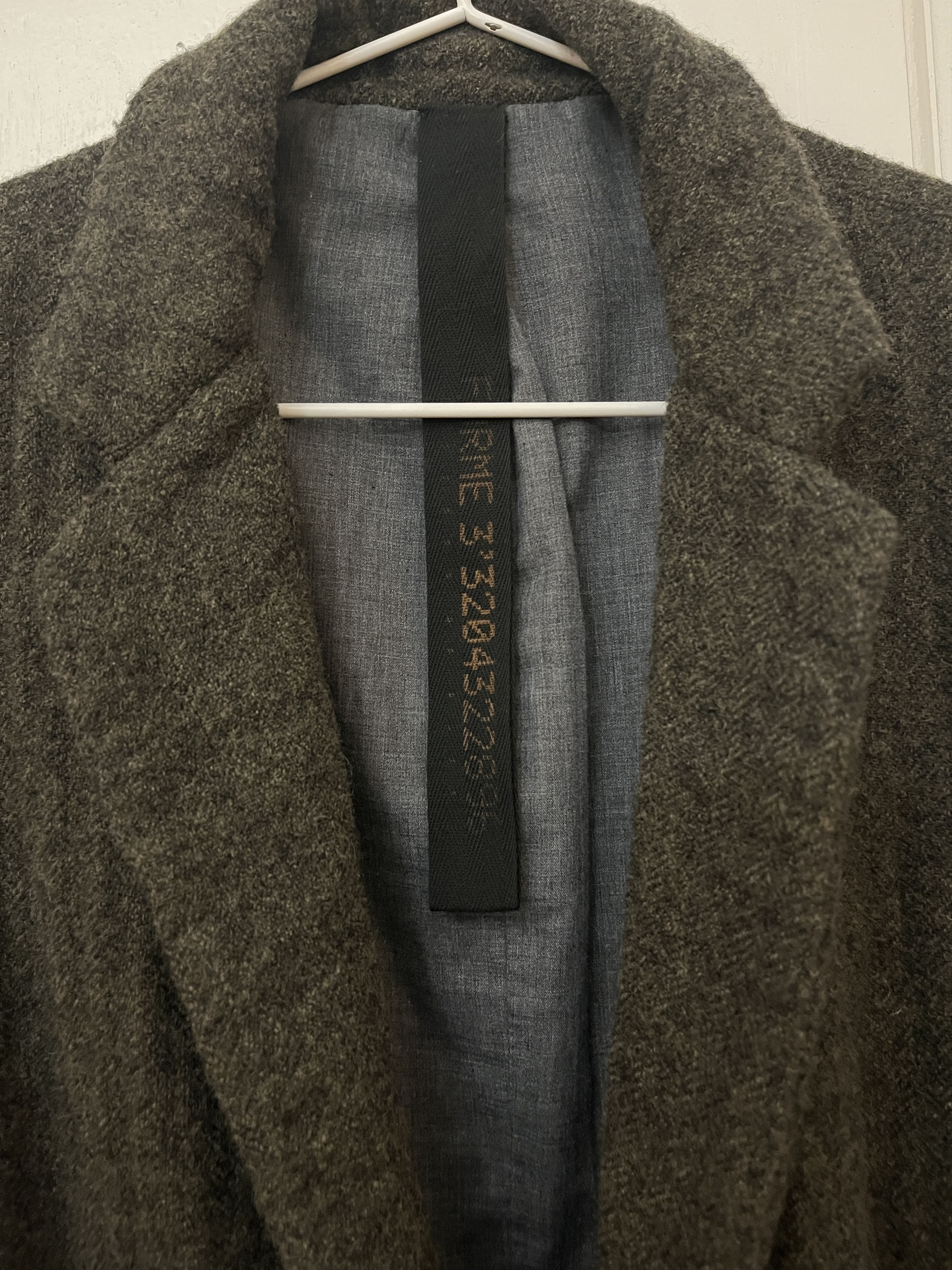 Forme D'Expression Heavy wool tailored jacket / blazer Size 52L - 5 Thumbnail