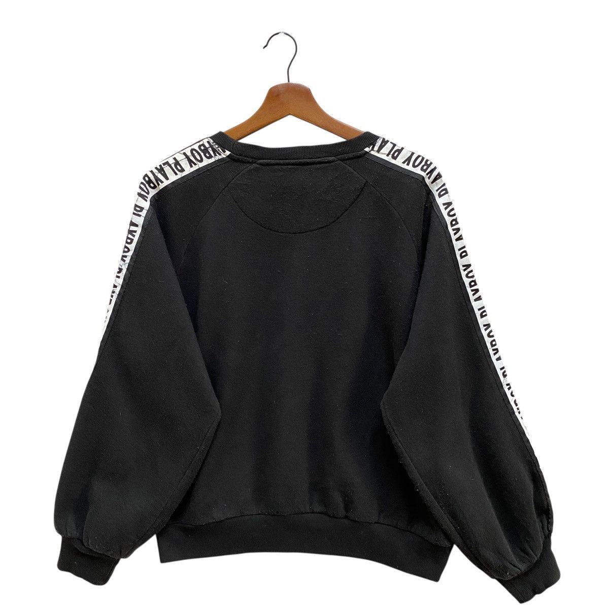 Playboy Vintage Playboy Bunny Sweatshirt Large, Black Side Tape Logo Size US L / EU 52-54 / 3 - 5 Thumbnail