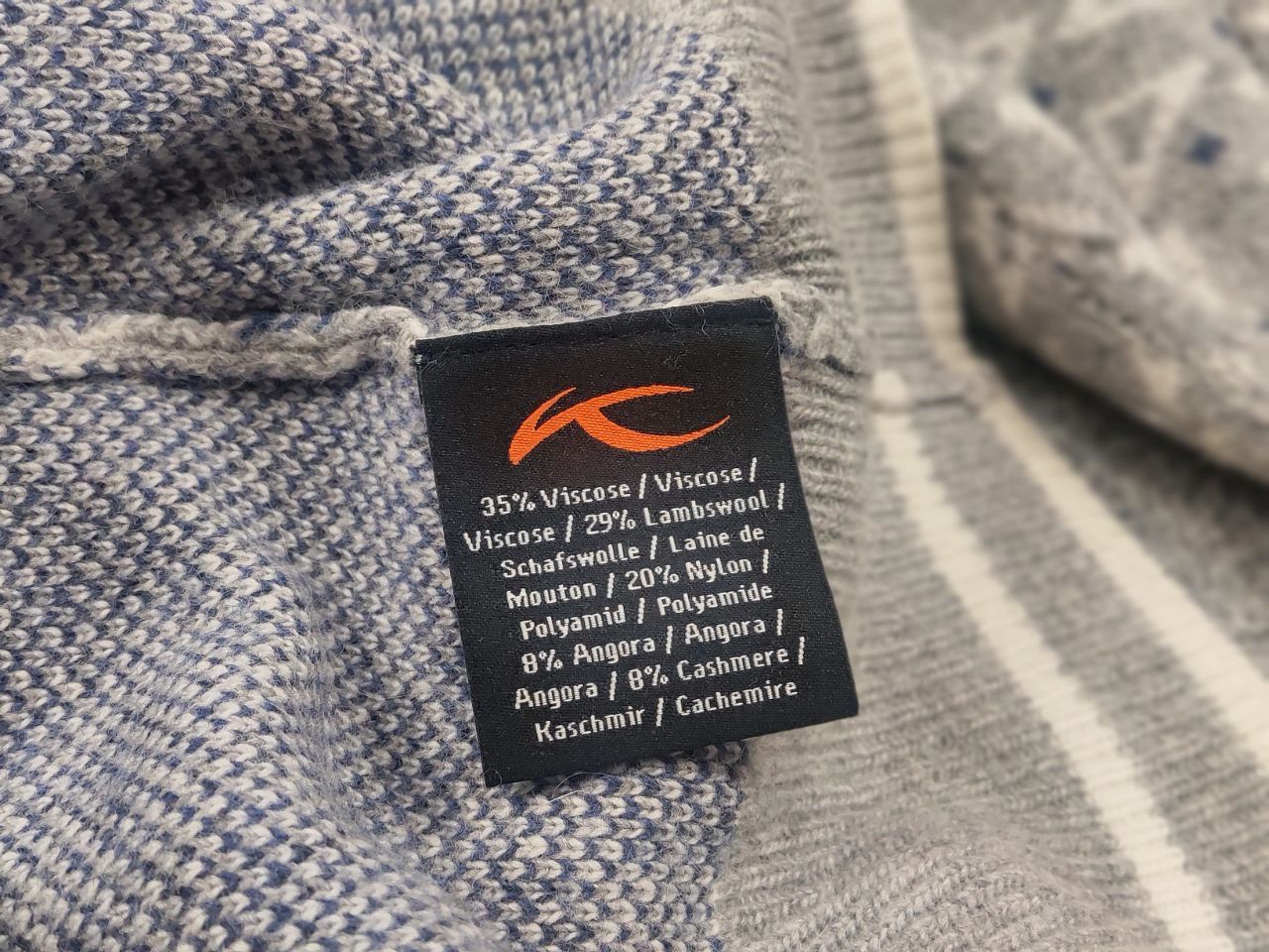 KJUS Kjus Grey sweater full zip wool blend Knit Thermo Hoodie Size L / US 10 / IT 46 - 15 Thumbnail