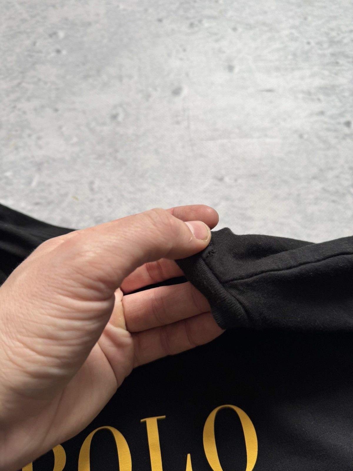 Polo Ralph Lauren × Vintage Polo Ralph Laurent long sleeve black Size US XXL / EU 58 / 5 - 5 Thumbnail