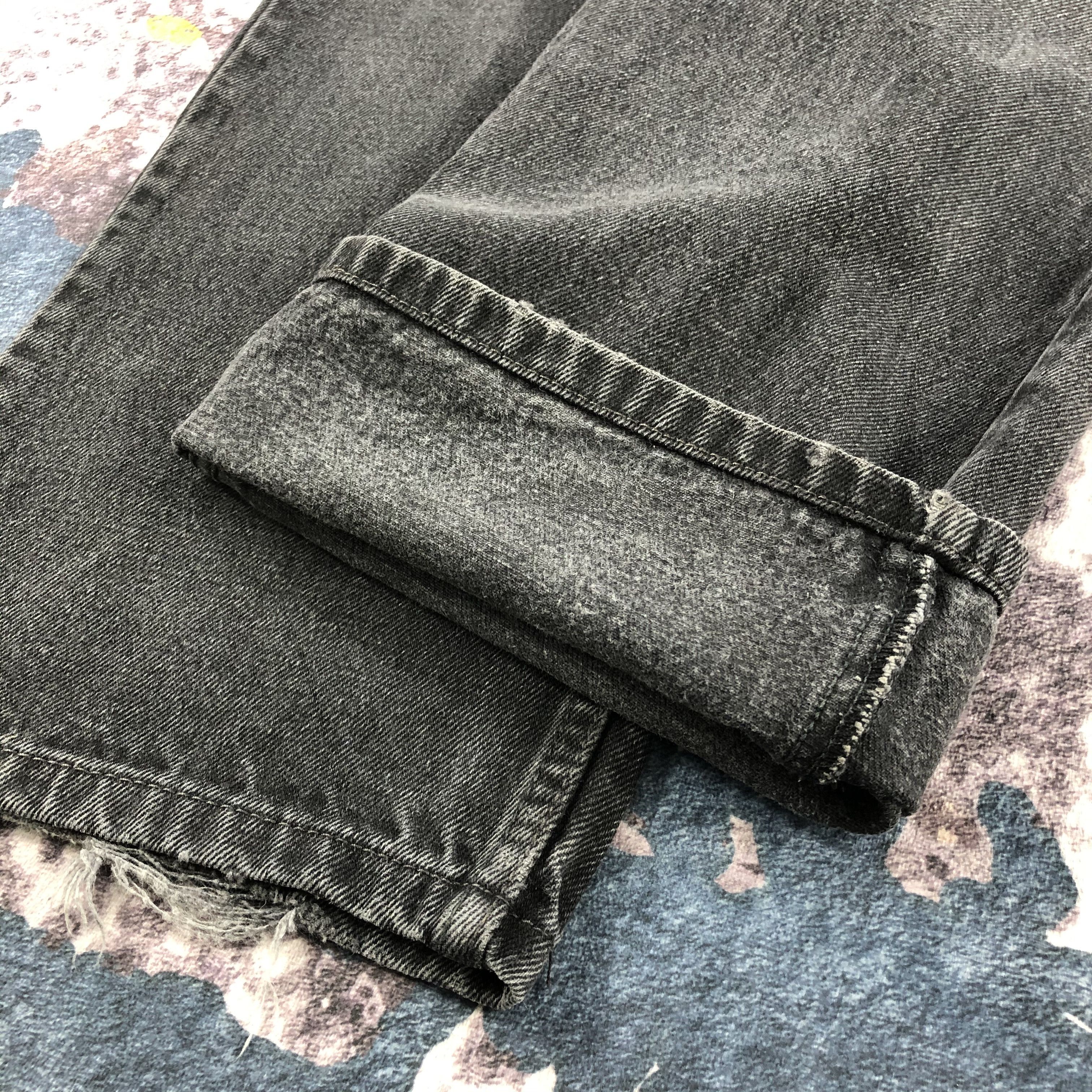 Levi's × Vintage Vintage Faded Black Levis 505 Jeans-JM2557 Size US 36 / EU 52 - 8 Thumbnail