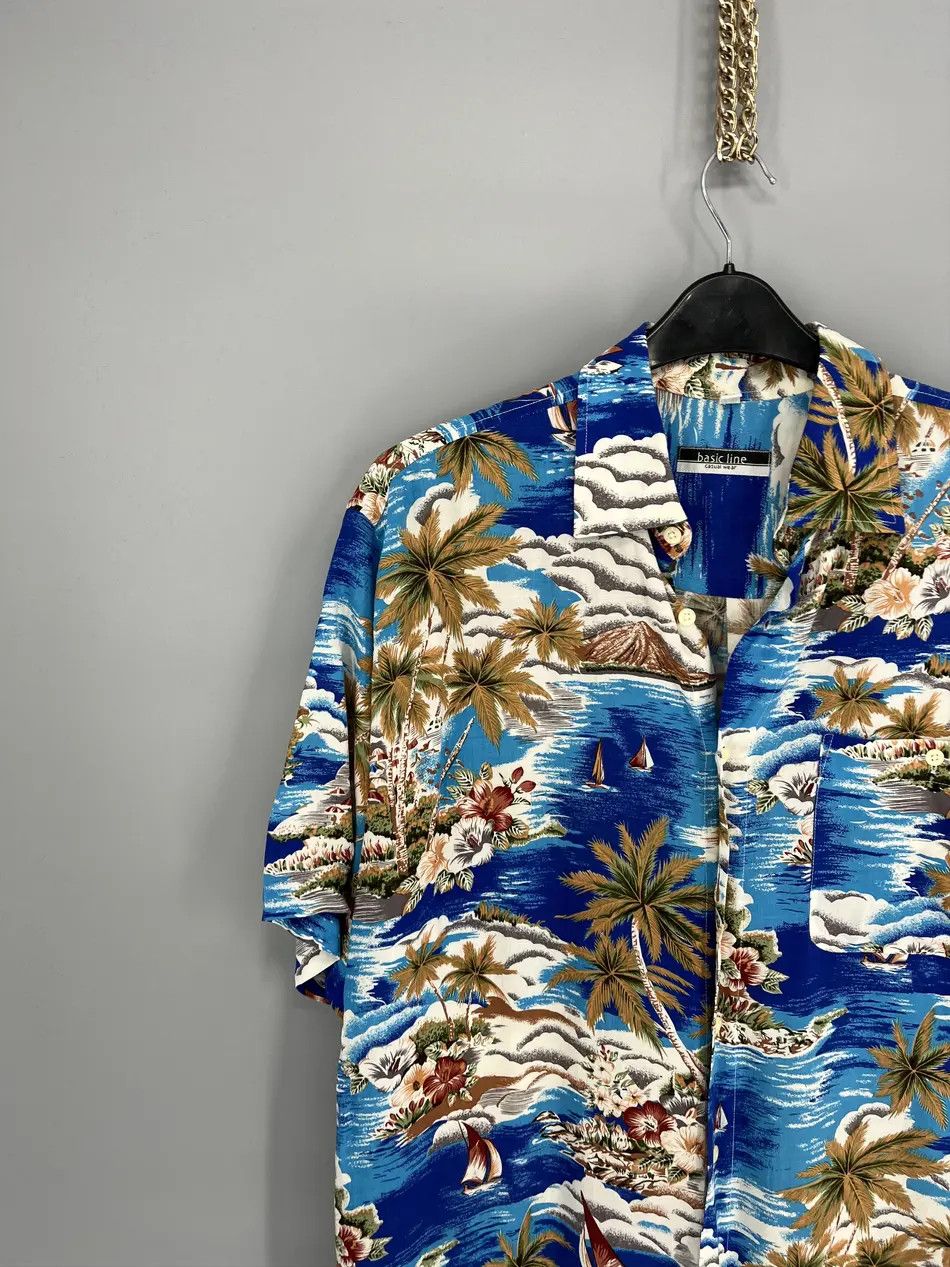 Vintage Vintage Y2K Art Streetwear Hawaiian Travis Scott style Size US XL / EU 56 / 4 - 4 Thumbnail