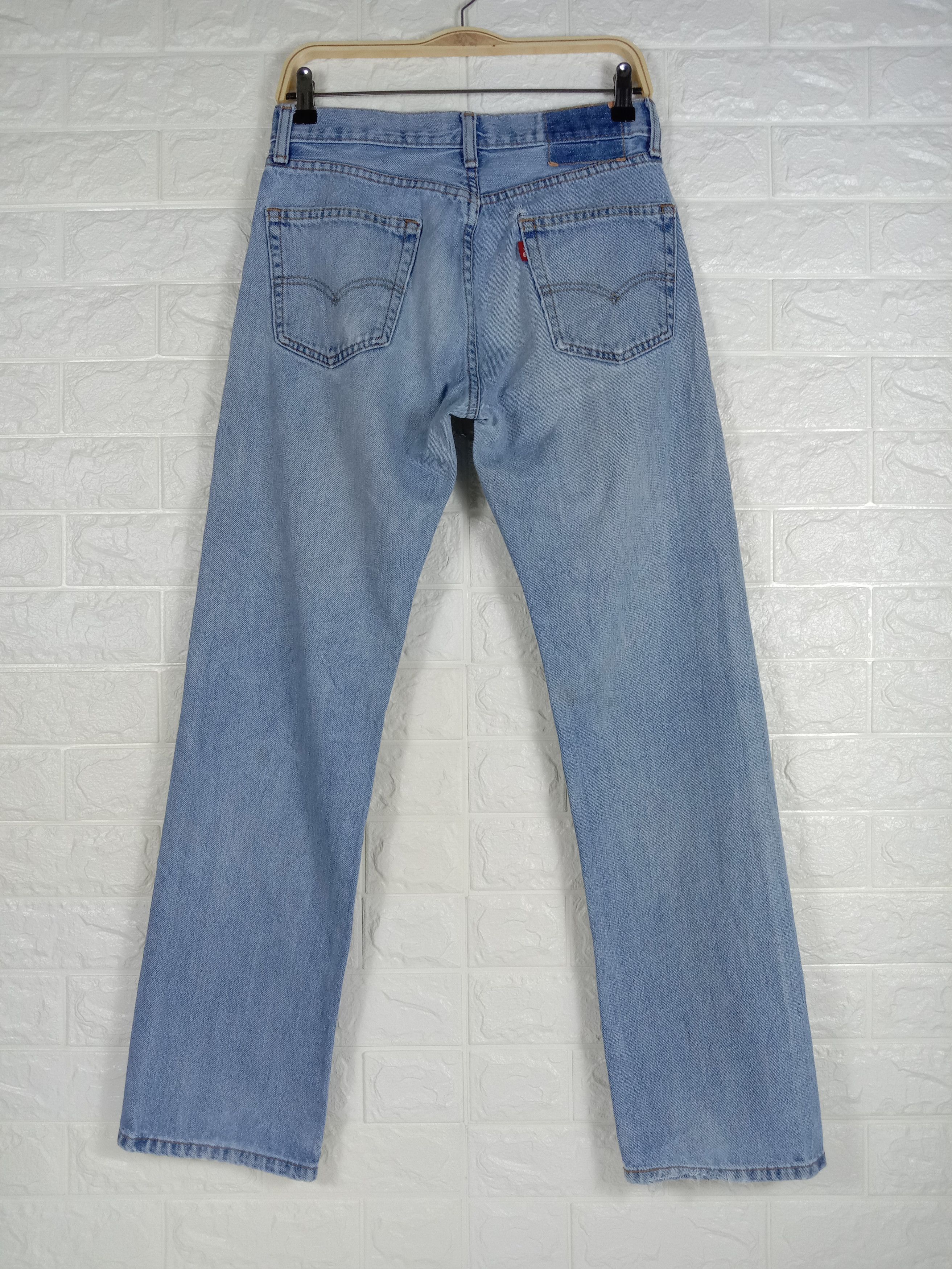 Levi's Vintage Levi's 505 Jeans Light Wash Straight Fit Denim Size US 29 - 5 Thumbnail