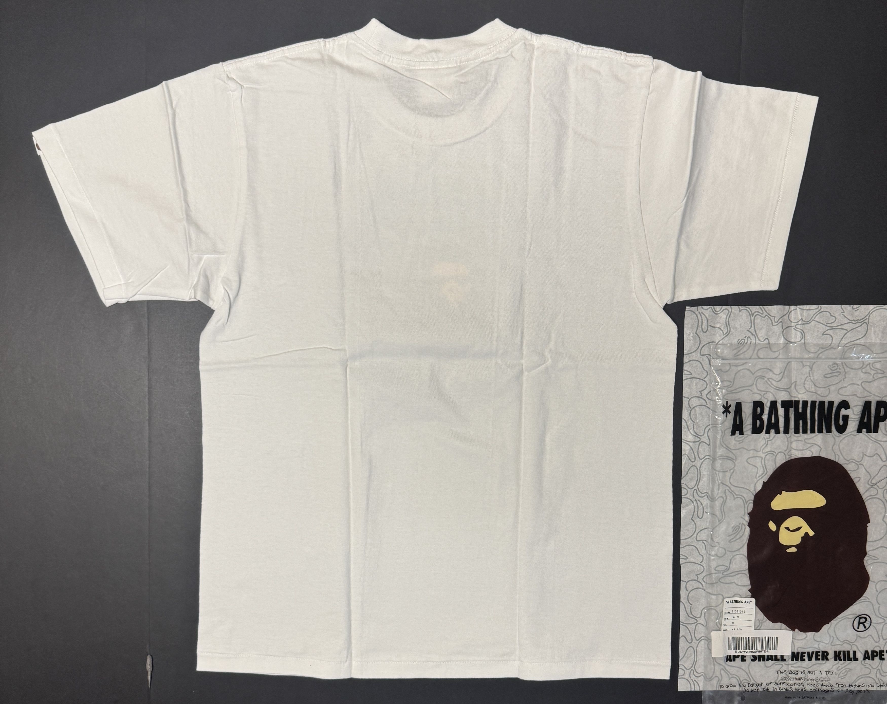 Bape BAPE Honeycomb Camo Busy Works Tee Size US M / EU 48-50 / 2 - 2 Thumbnail