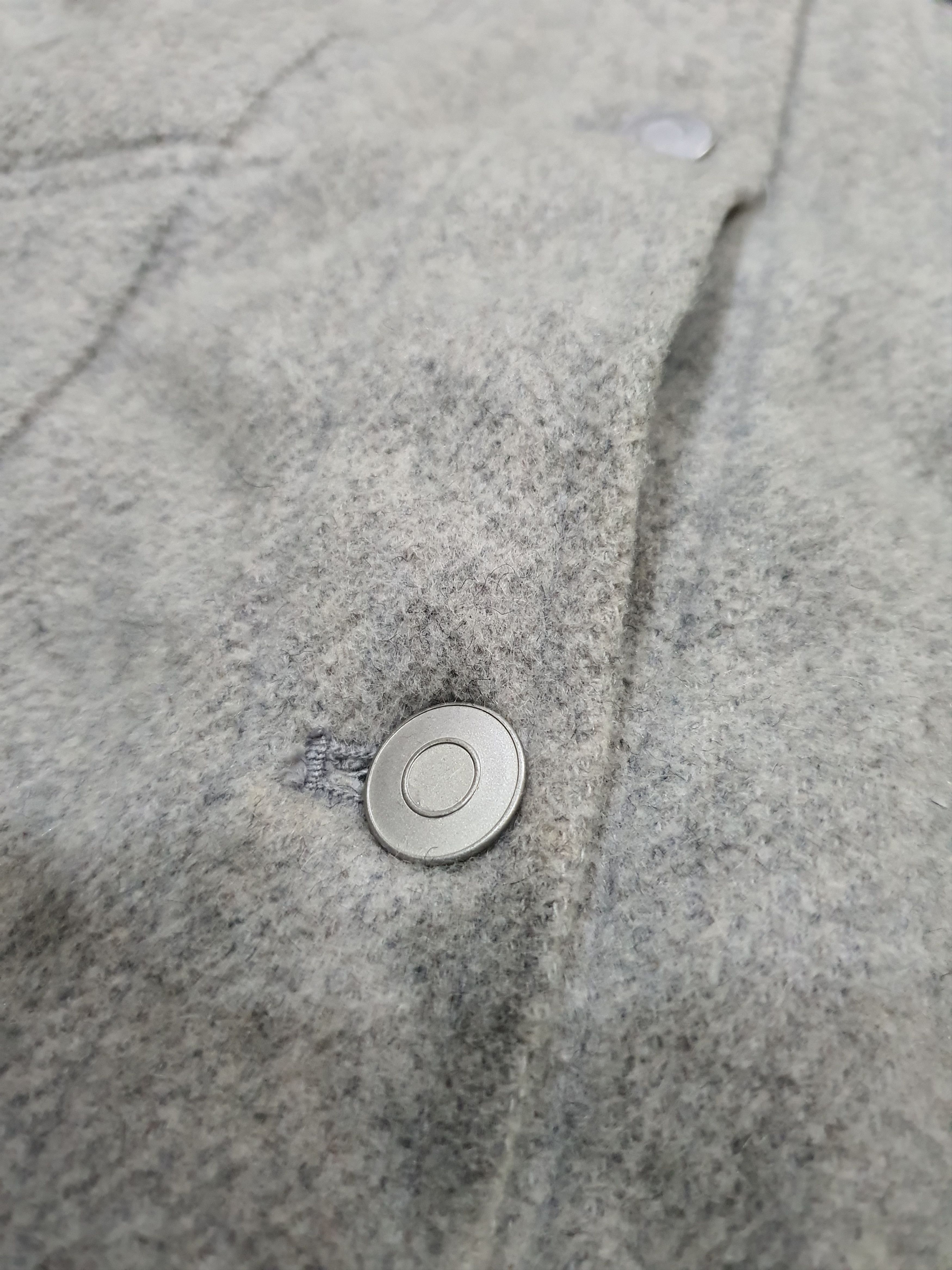 Gap Gap grey felted trucker jacket Size US L / EU 52-54 / 3 - 7 Thumbnail