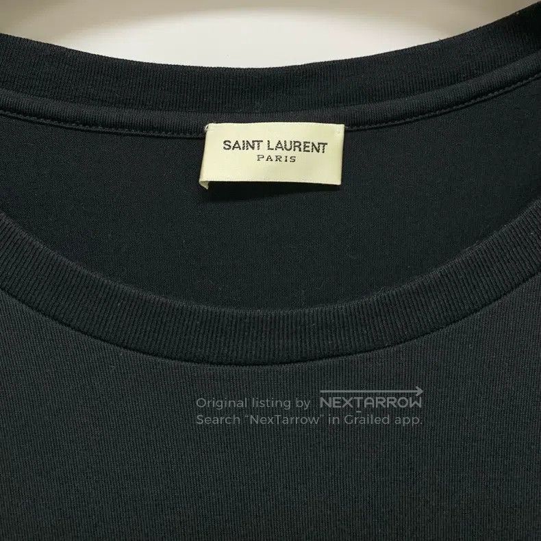 Saint Laurent Paris Saint Laurent Paris Short-sleeved with small logo i Size US XL / EU 56 / 4 - 3 Thumbnail