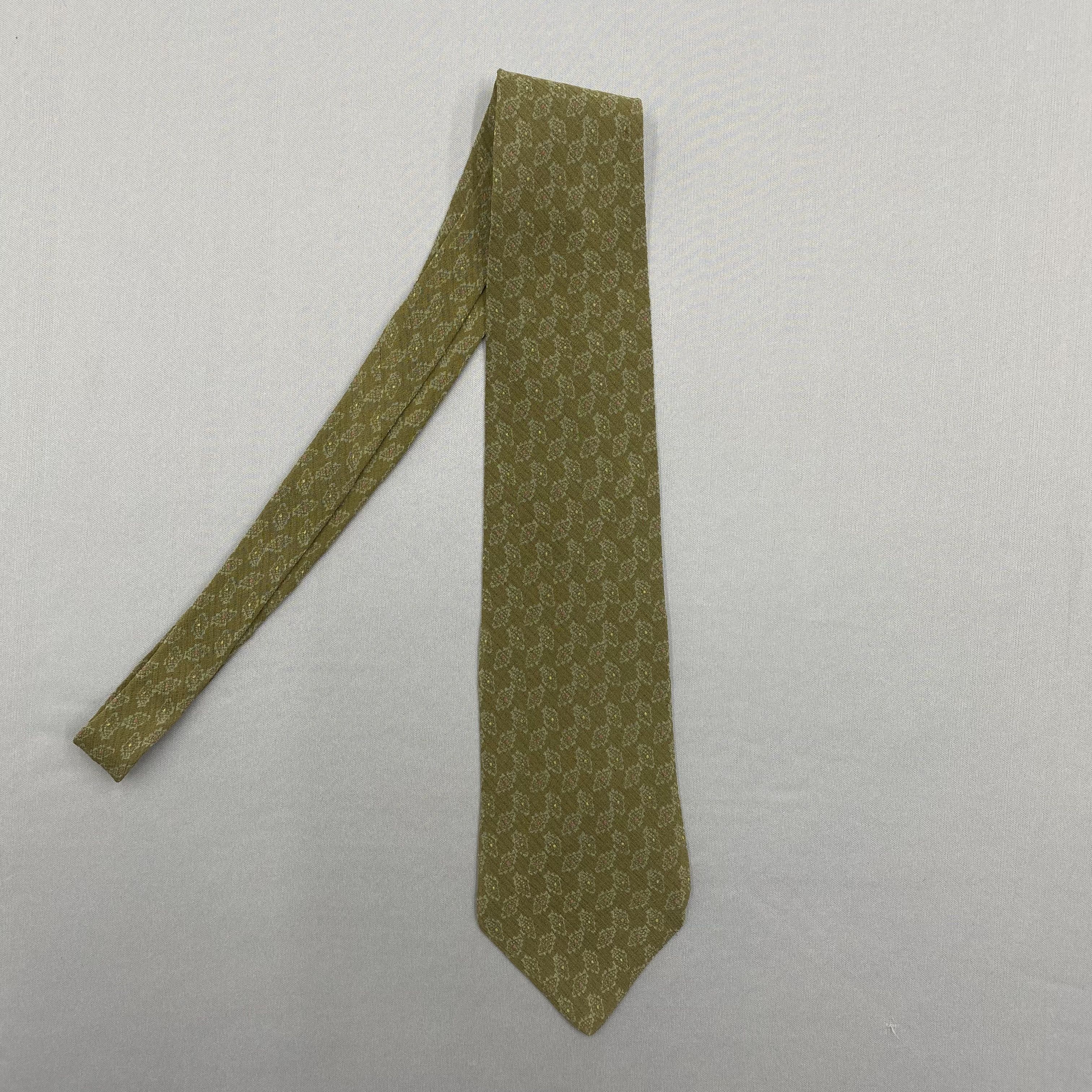 Giorgio Armani Vintage Giorgio Armani SILK Necktie Cravate Pure Silk Size ONE SIZE - 4 Thumbnail