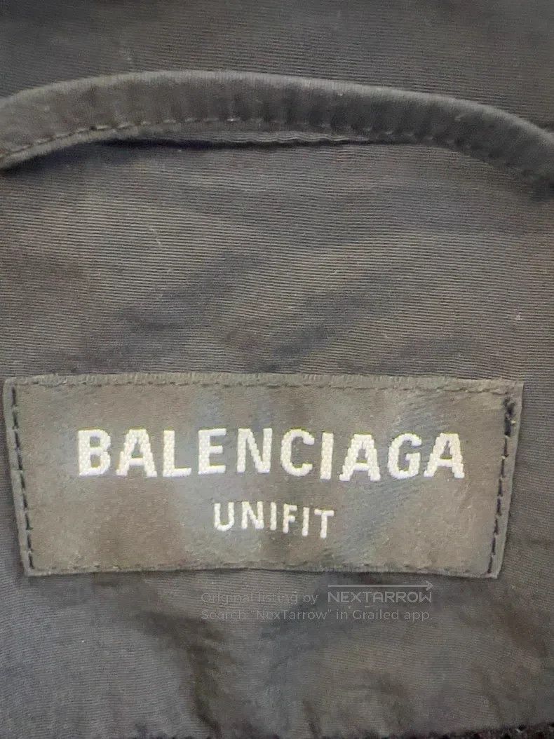 Balenciaga Balenciaga Black and White Colorblocked Zip Sweatshirt Size US S / EU 44-46 / 1 - 4 Thumbnail