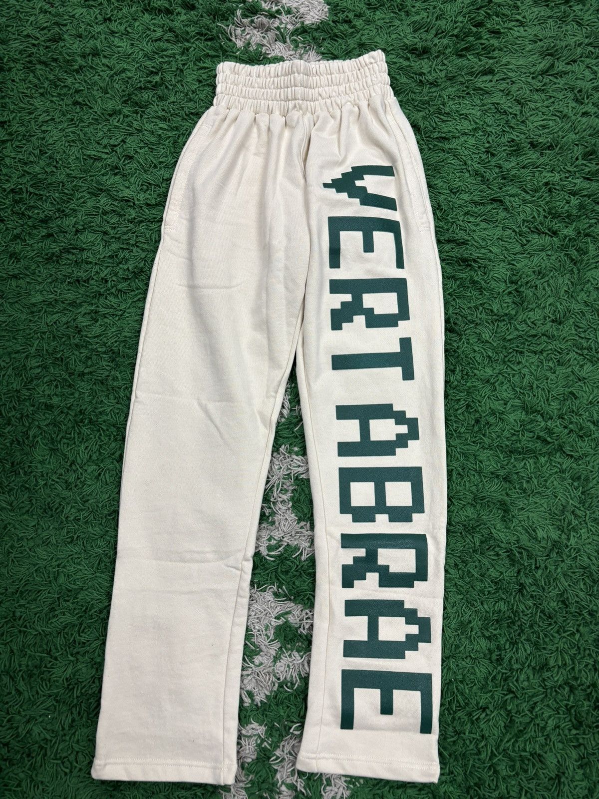 image of Vertabrae Sweatpants Cream Green Xlarge, Men's (Size 36)