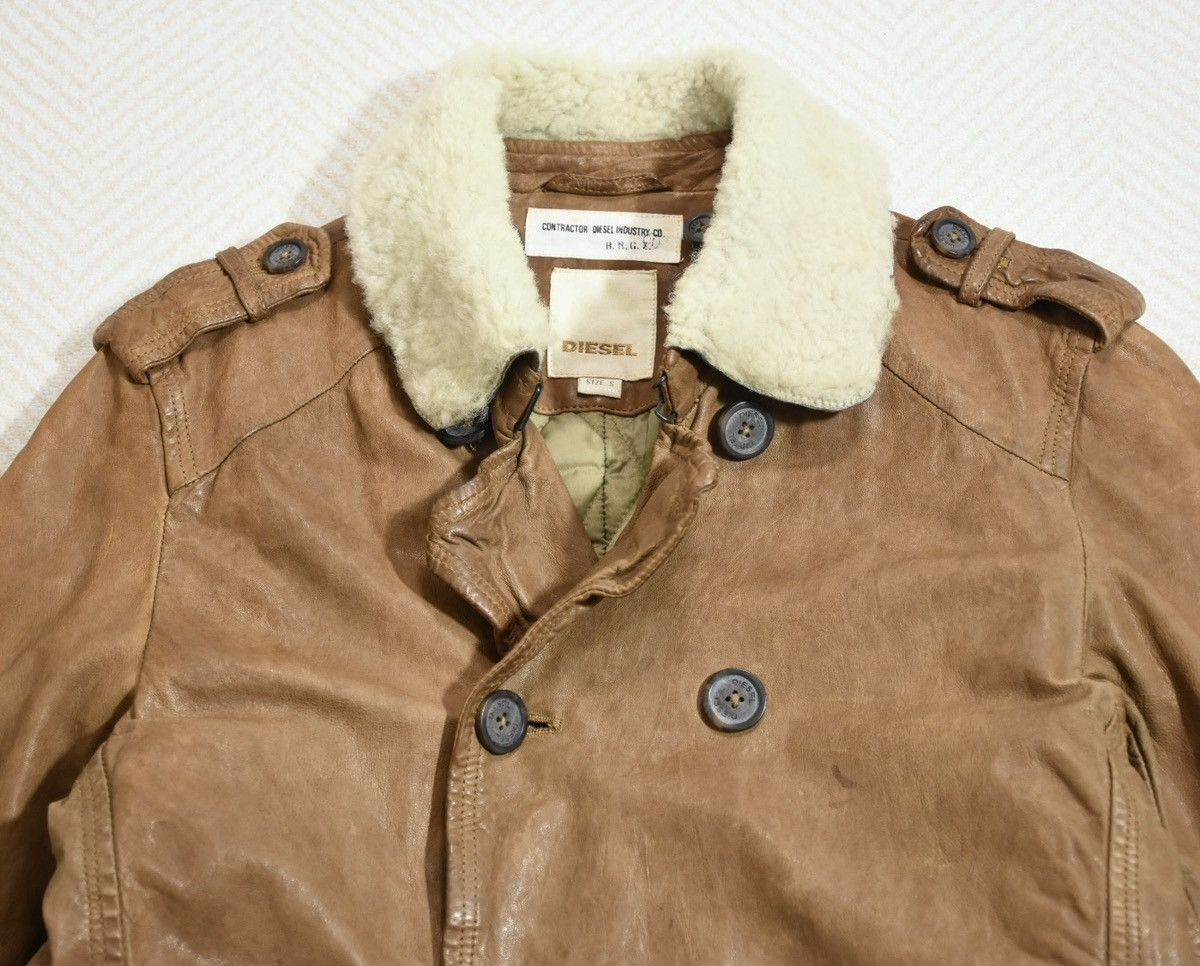 Diesel Diesel Leather Jacket/Coverall（Sheepskin） Size US S / EU 44-46 / 1 - 4 Thumbnail