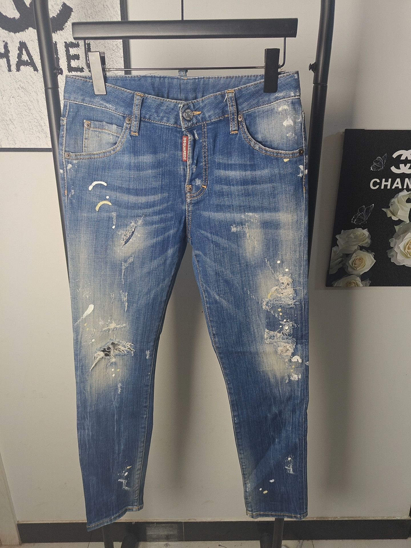 Dsquared2 Dsquared2 Denim White Denim Jeans 32 Men Size US 32 / EU 48 - 1 Thumbnail