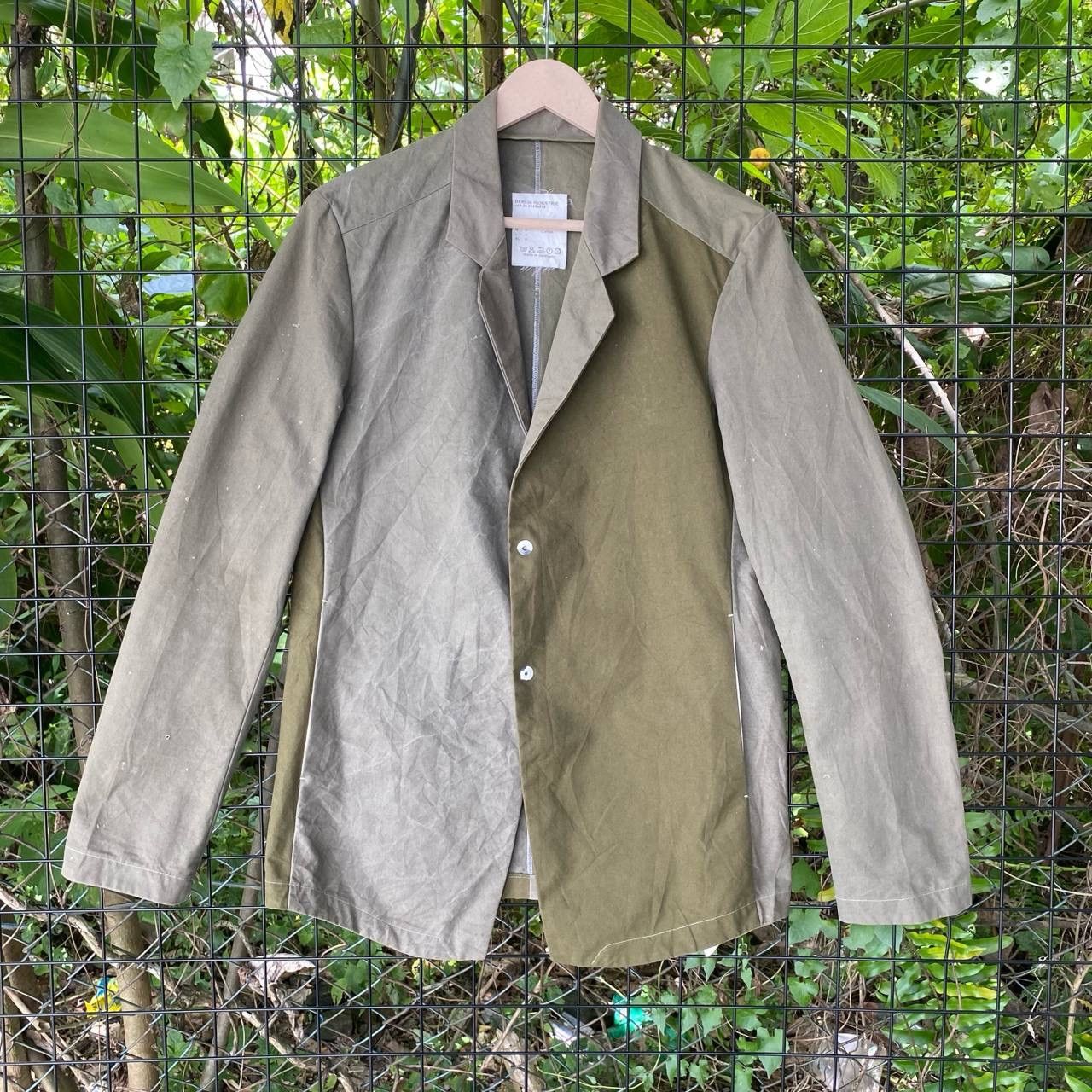 Other Vtg Berlin Industries Multi Plaid Military Button Up Size US M / EU 48-50 / 2 - 1 Thumbnail
