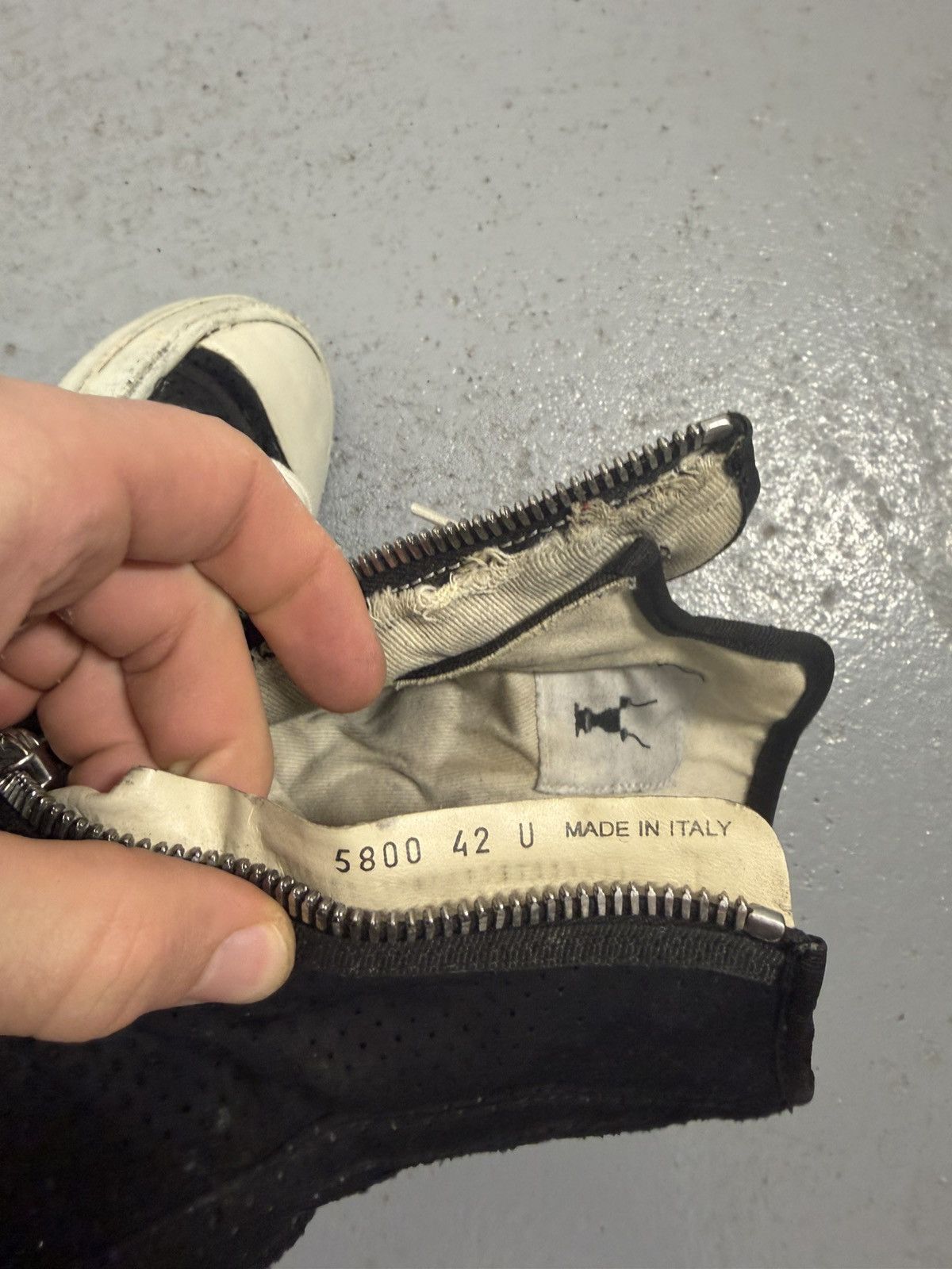 Rick Owens Drkshdw Rick Owens Drkshdw Ramones Size US 9 / EU 42 - 12 Thumbnail